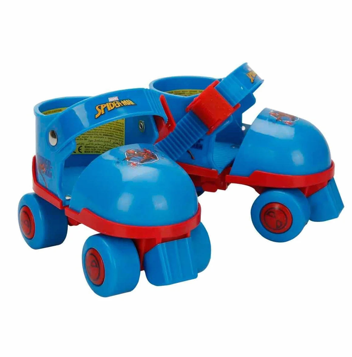Spiderman Set de Patines Infantiles con Protecciones Talla 22 a 29 Mondo MD-18390