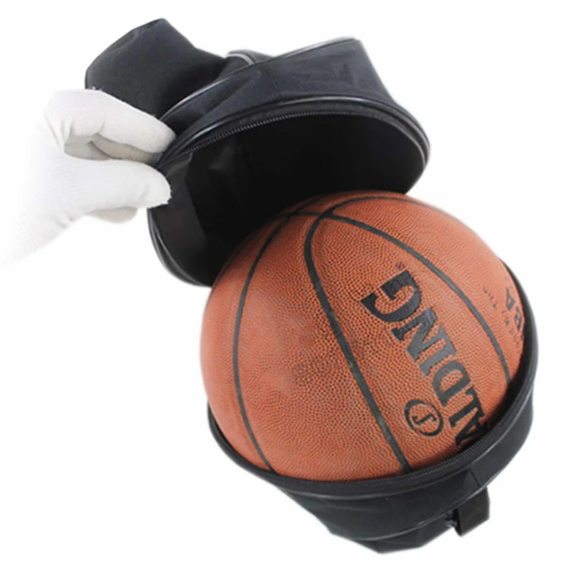 Bolsas de Hombro para Baloncesto Entrenamiento Accesorios Deportivos Negro