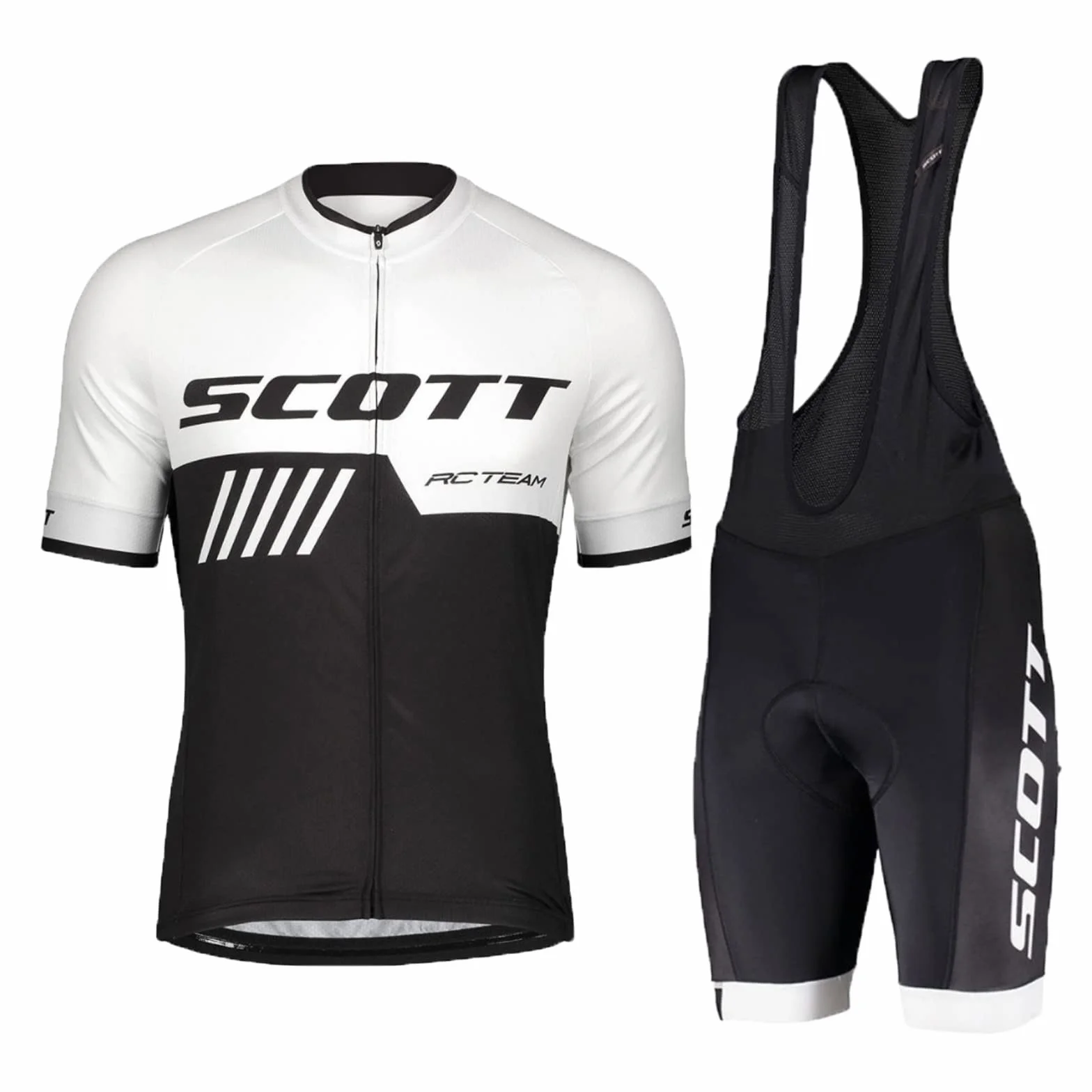 Conjunto de ropa de ciclismo para hombre maillot manga corta culotte transpirable