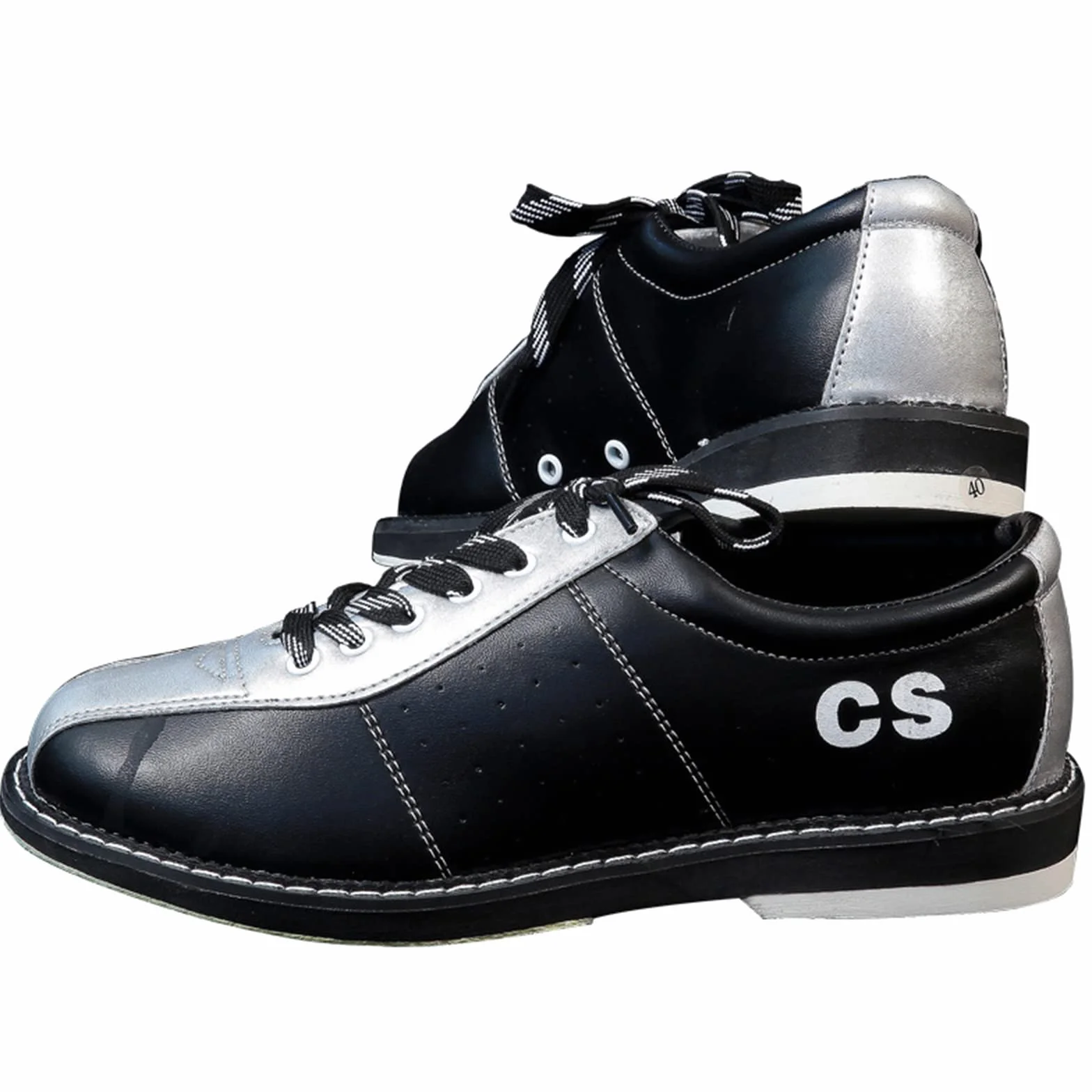 Zapatos de Bowling Hombre Cuero Ligeros Amortiguador Resistente Al Desgaste