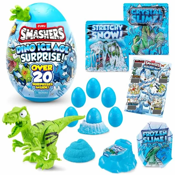 Zuru Smashers Dinosaurio Dino Ice Age Series 4