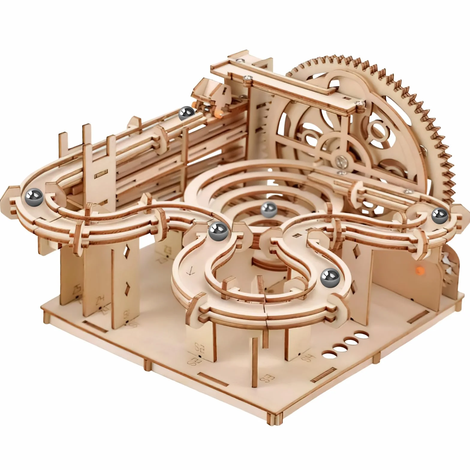 HOTUT Puzzle 3D Madera Maquetas, Maqueta Madera Kit Laser Cut Puzzle Construcciones para Adultos, Hombres y Mujeres para como Regalo o Colección Decorativ