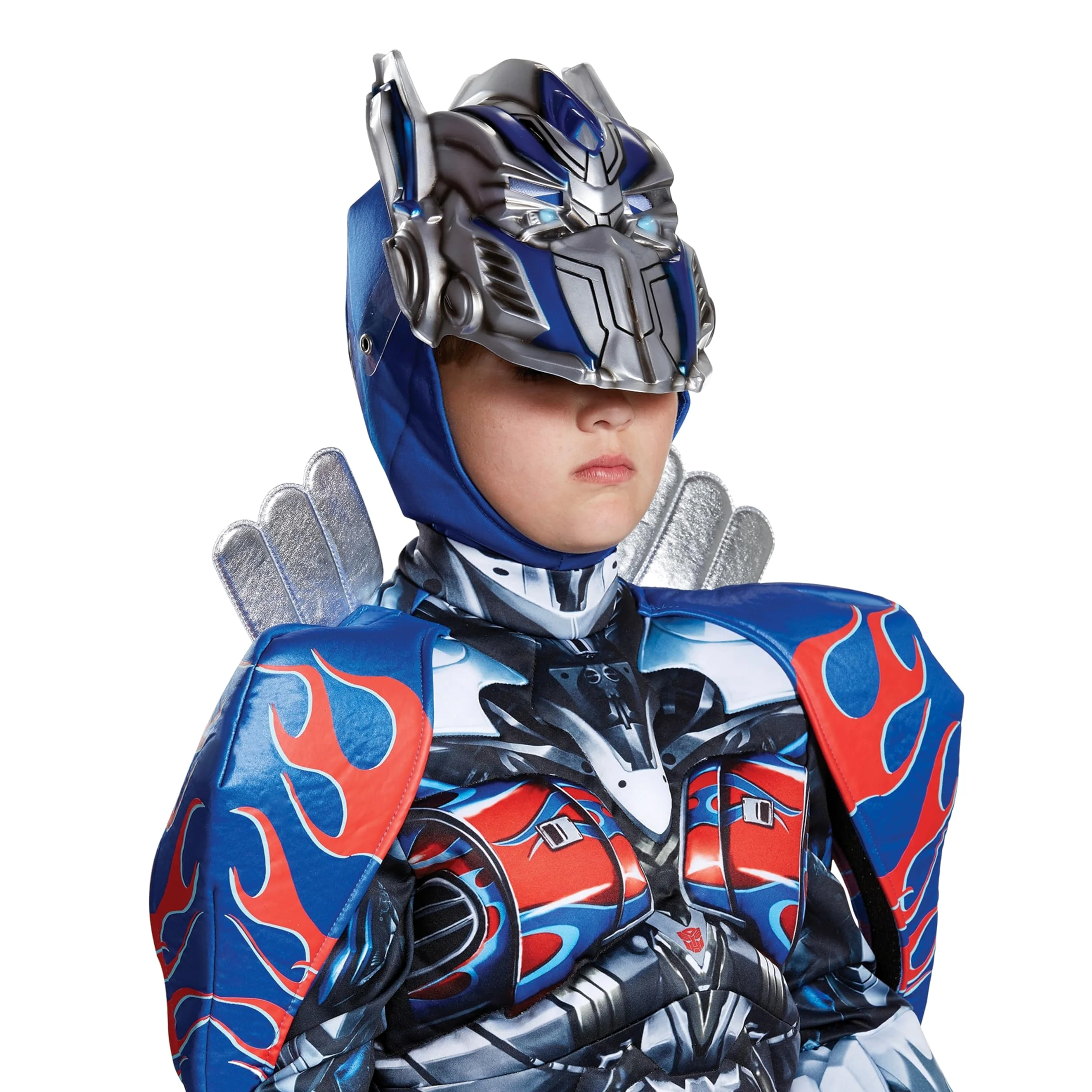 Disguise Disfraz de Transformers Optimus Prime Prestige para niños, disfraz de Halloween para niños