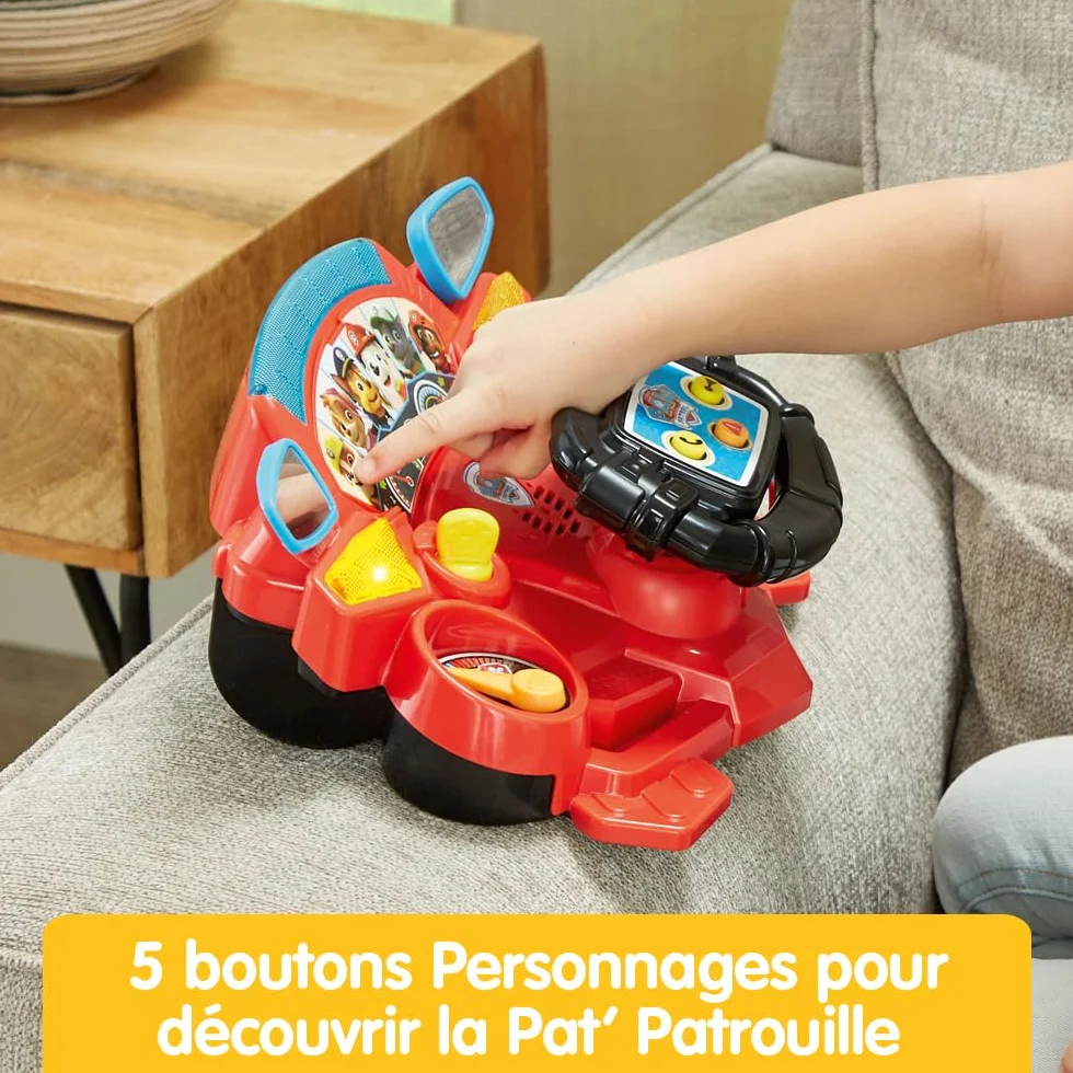 VTech Patrouille Pat Patrulla Canina-Misión Piloto, Color Rojo, tamaño estándar (542705)