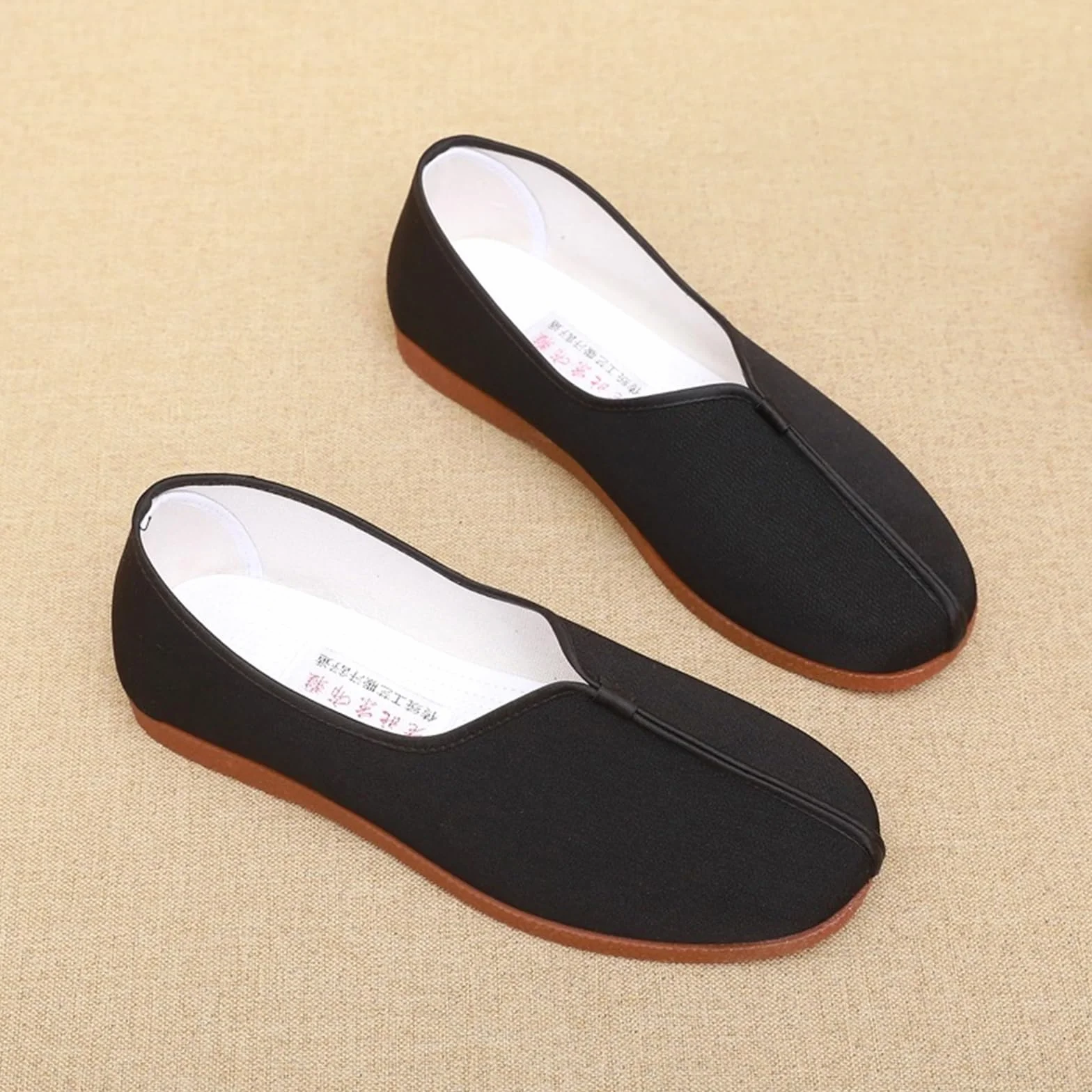 Zapatillas Kung Fu para Hombres y Mujeres Flexibles Artes Marciales Tai Chi Zapatos con Suela de Goma Antideslizante