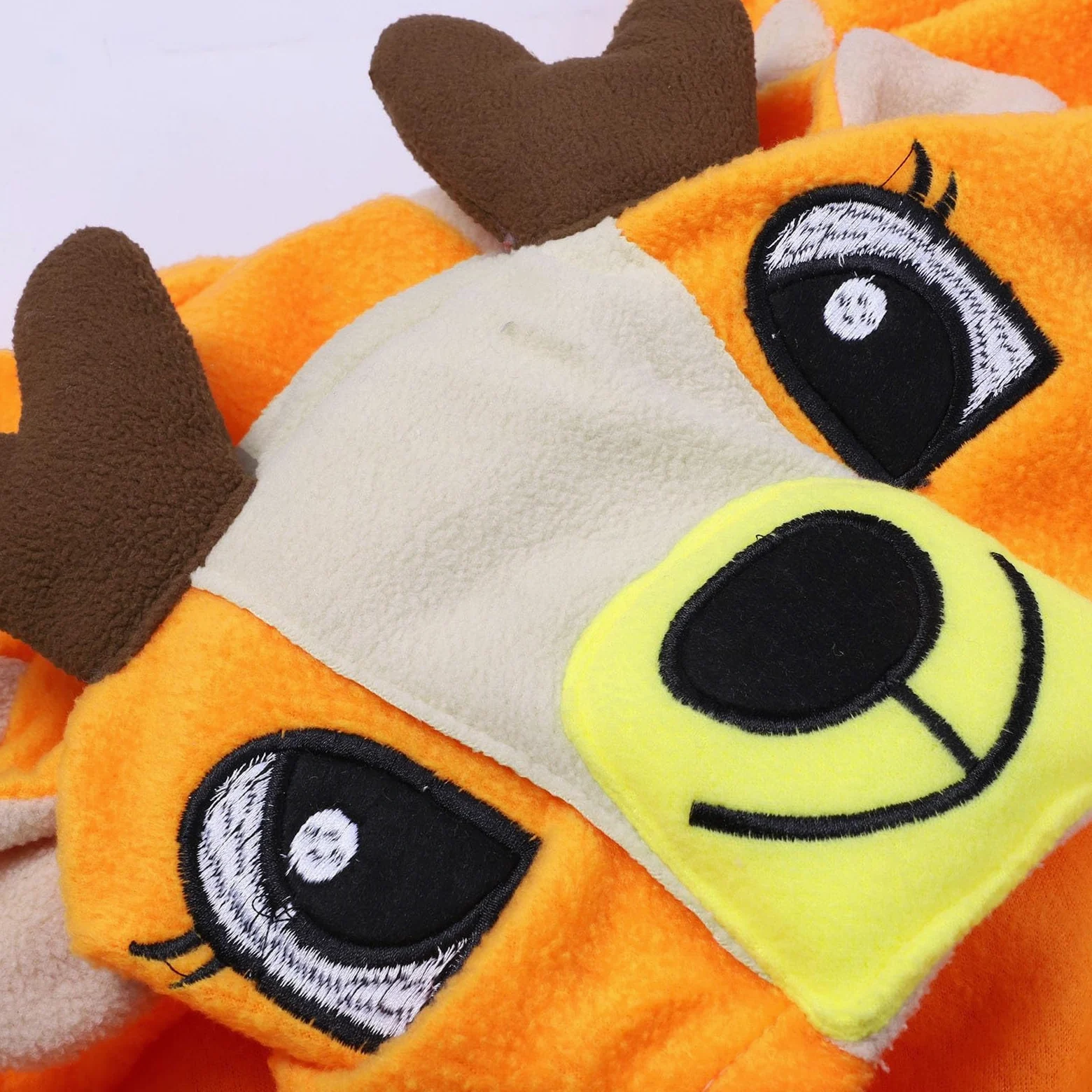 HHRLCH Womens and Mens Fleece Pajamas Sleepwear Pajamas Hooded Jumpsuit Rompers Clubwear Nightwear Cute Animal Deer Pattern for Christmas Morning or Family Photos
