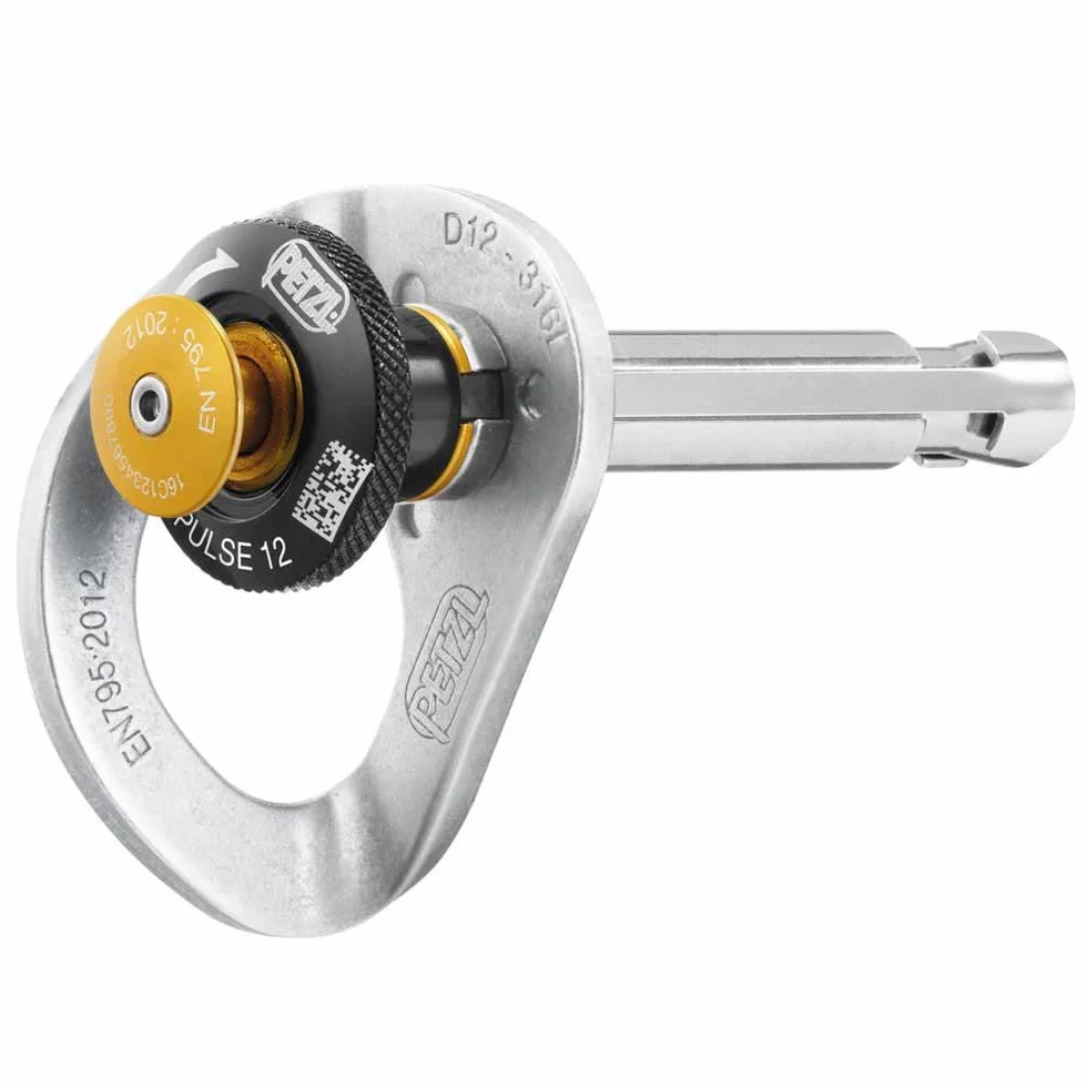 Petzl Coeur Pulse 12 Mm Anclaje Extraíble con Bloqueo Multicolor U Adulto Unisex