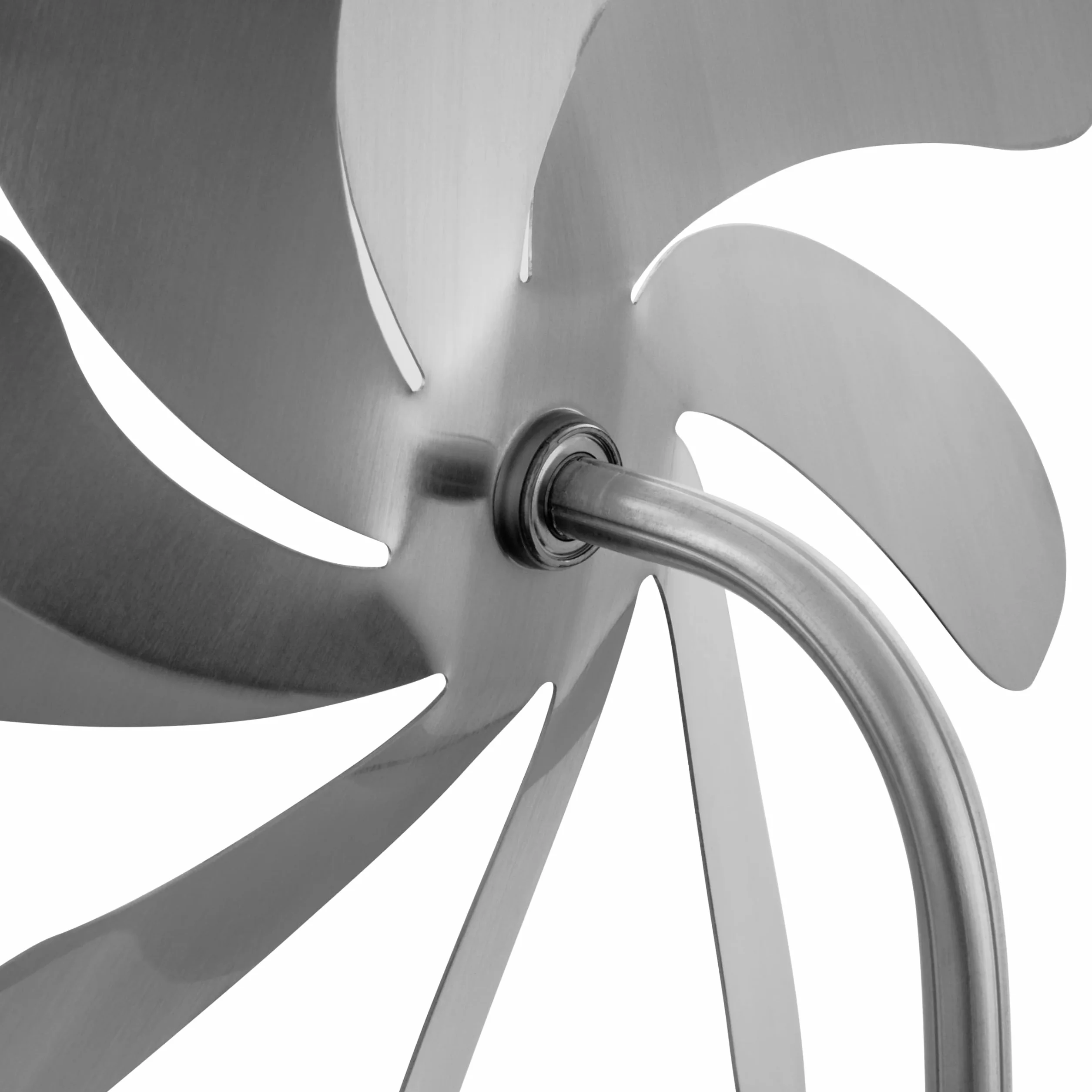 Molinillo de viento Speedy20 de steel4you; modelo A1002, hecho de acero inoxidable, diámetro del rotor de 20 cm, rodamiento de bolas, decoración para jardín, fabricado en Alemania