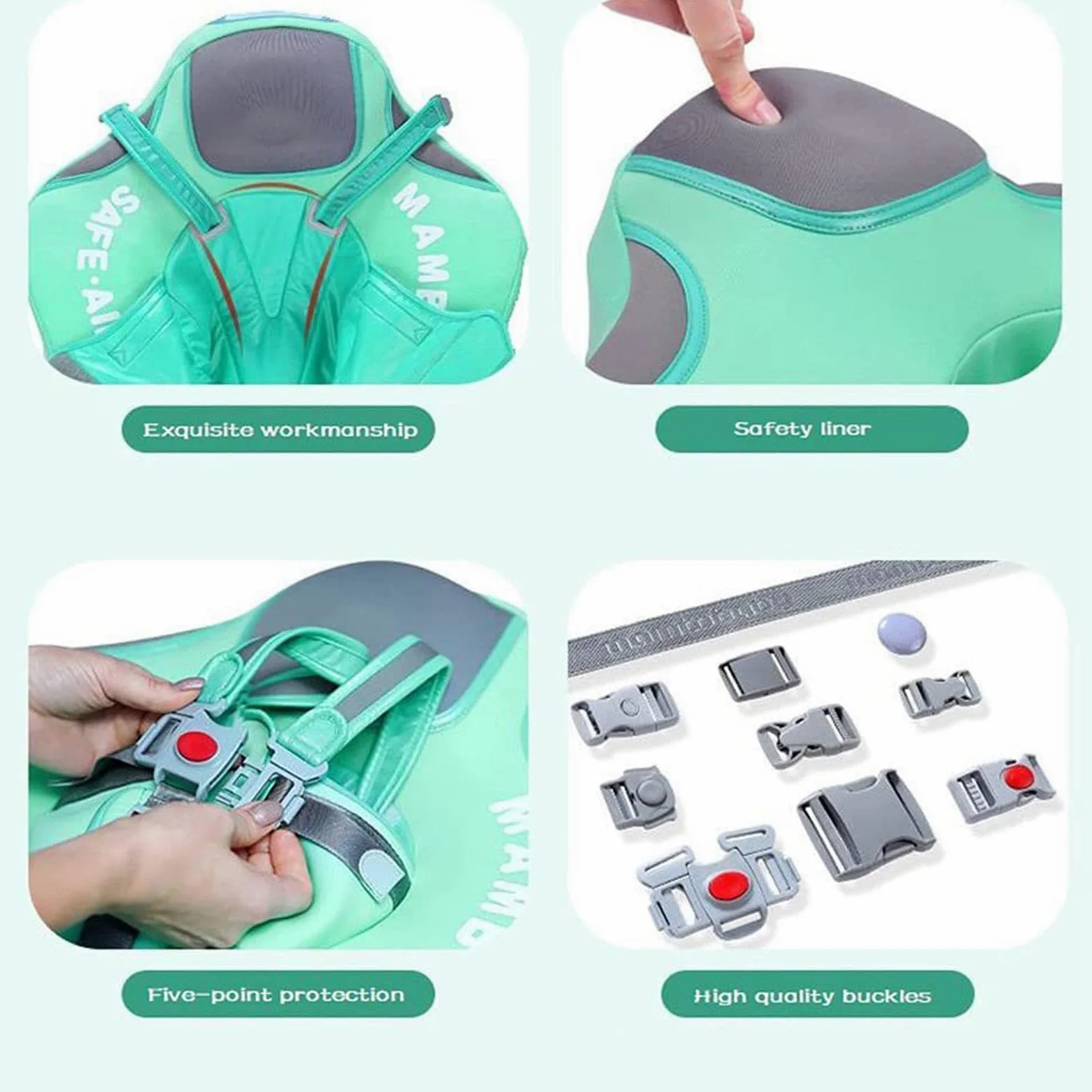 Flotador para Bebés para Natación Flotador Infantil para Piscinas | Flotador De Exterior Con Protección Solar Para Verano, Playa, Lagos Y Vacaciones Para Bebés De 3 A 24 Meses