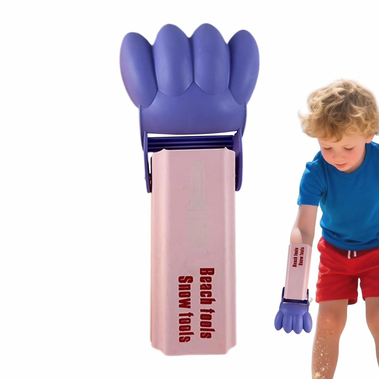 Genérico Excavadora Manual - Excavadora Mano para Niños | Brazo Excavador | Entrenamiento Fuerza Agarre Exterior, Herramienta Educativa Agarre para Actividades Exteriores
