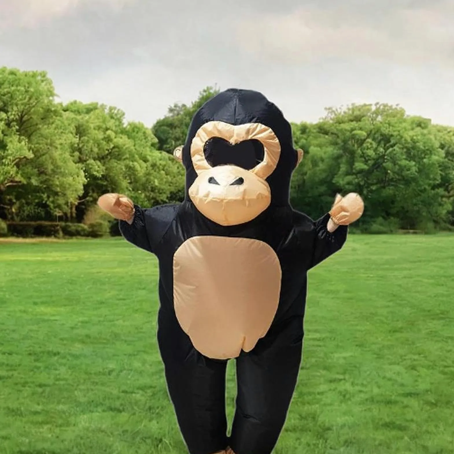 Disfraz Inflable Traje de Animal Entero para Cosplays Y Carnaval Diseño Adorable con Estructura Segura Y Resistente Material Ligero de Fácil T, Altura 160 a 190 Cm
