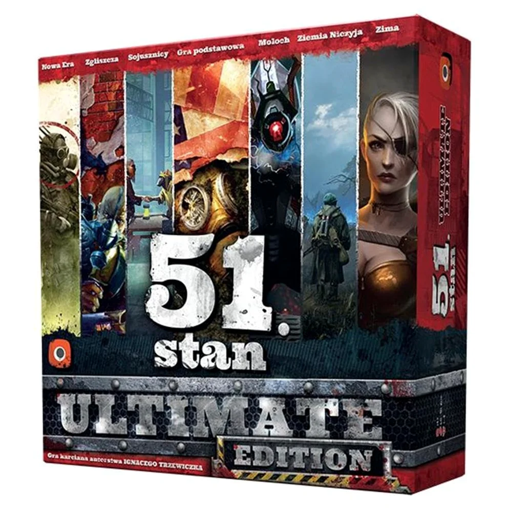 51 Condición: Ultimate Edition, juego de cartas, incluye el juego base y 6 extras incluyendo Expansión Earth of Nadie, a partir de 14 años, 1-4 jugadores, tiempo de juego: 75 minutos
