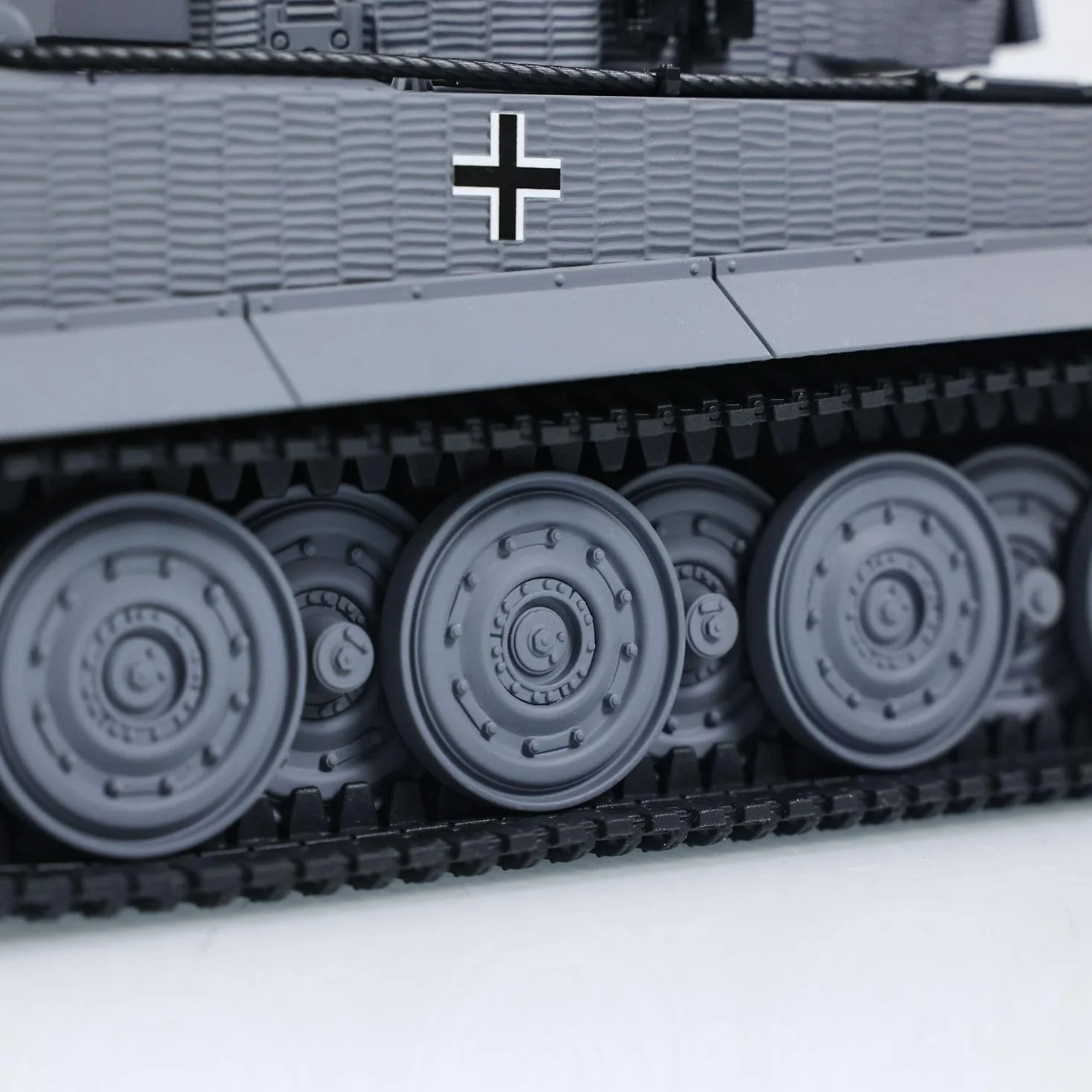 TOUCAN RC HOBBY Tanque de batalla RC 1/24 Taigen Tiger I con control remoto infrarrojo de combate militar