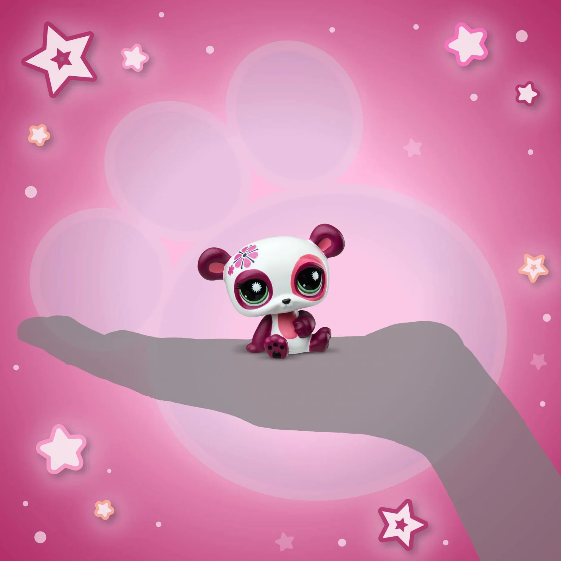 BANDAI - Littlest Pet Shop - DÍA DE SPA BF00638, 3 Mascotas, 10 Accesorios, 1 Tarjeta de coleccionista, 1 código Virtual, Generación 7 Mascotas 172, 173, 174, Figuras de LPS, a Partir de 4 años