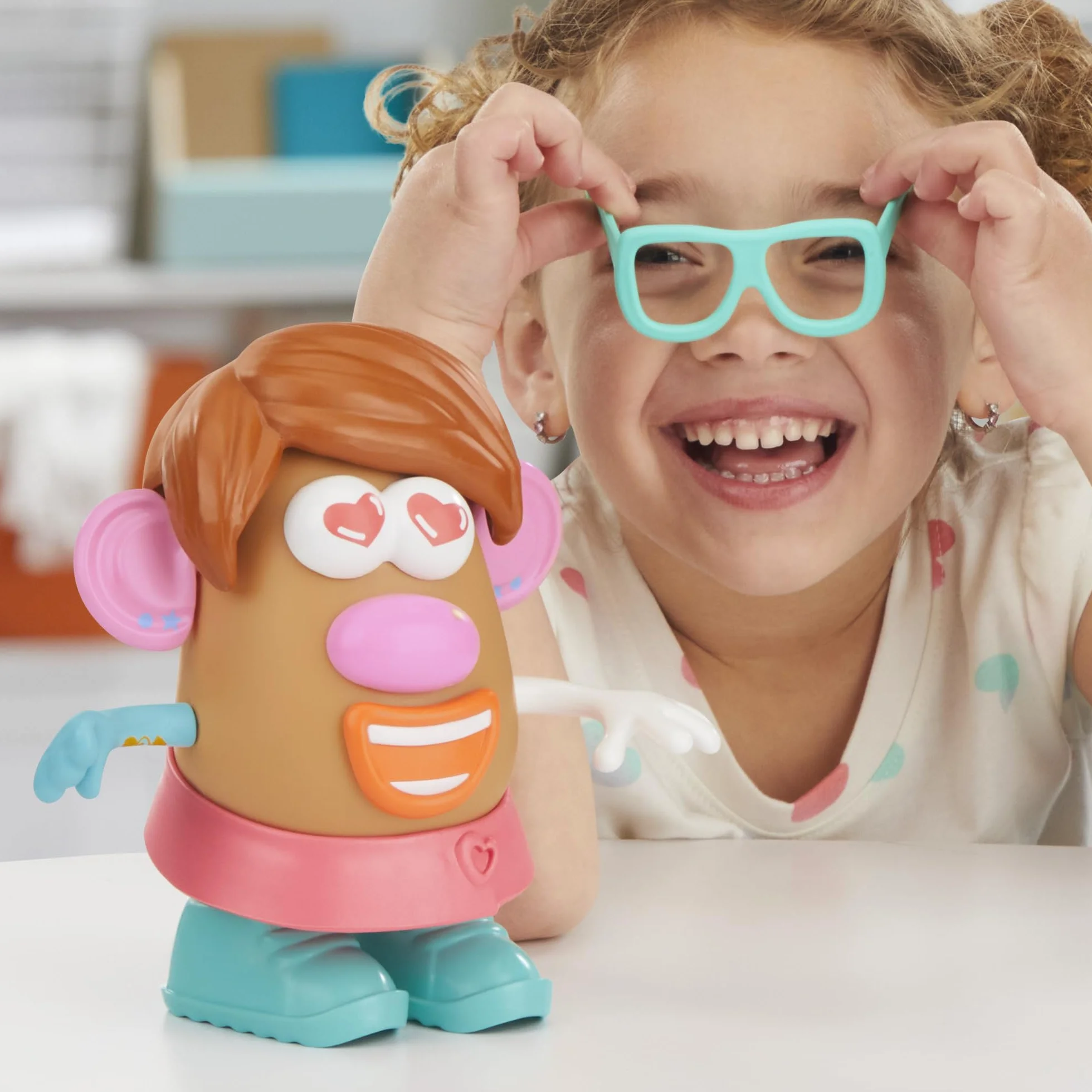 Hasbro Potato Head Muñeco Personalizable 32 Accesorios para Niñas y Niños de 2 Años+