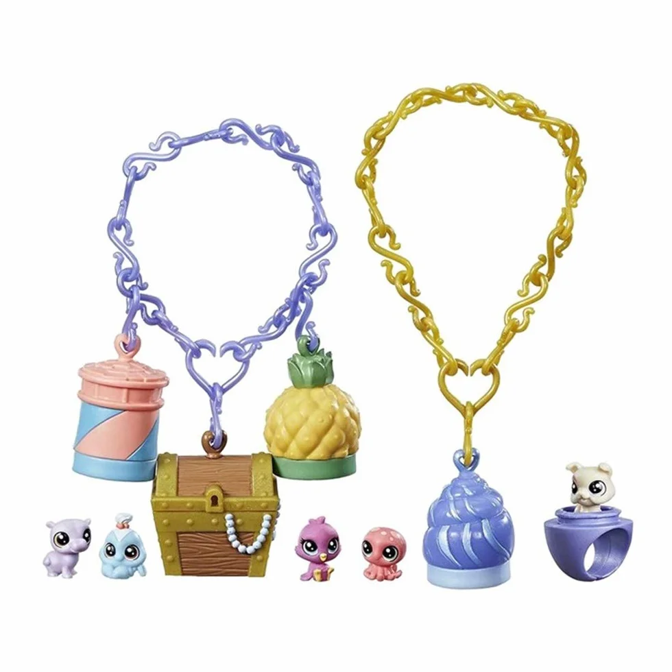 Hasbro PETSHOP Pack 5 Teensie et Bijoux - Objetos de la casa