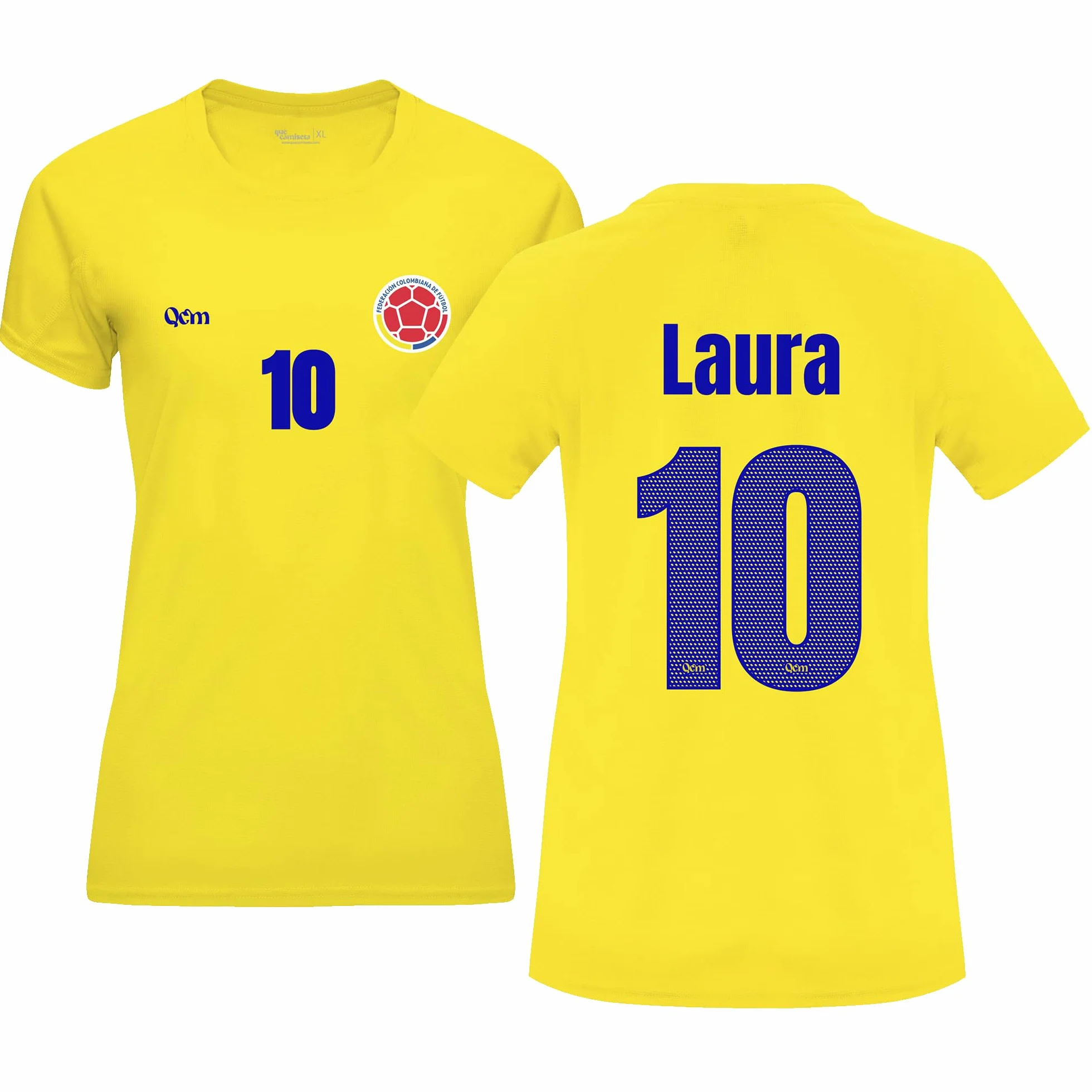 Camiseta Fútbol Selecciones Mundial 2026 Personalizable Hombre Mujer