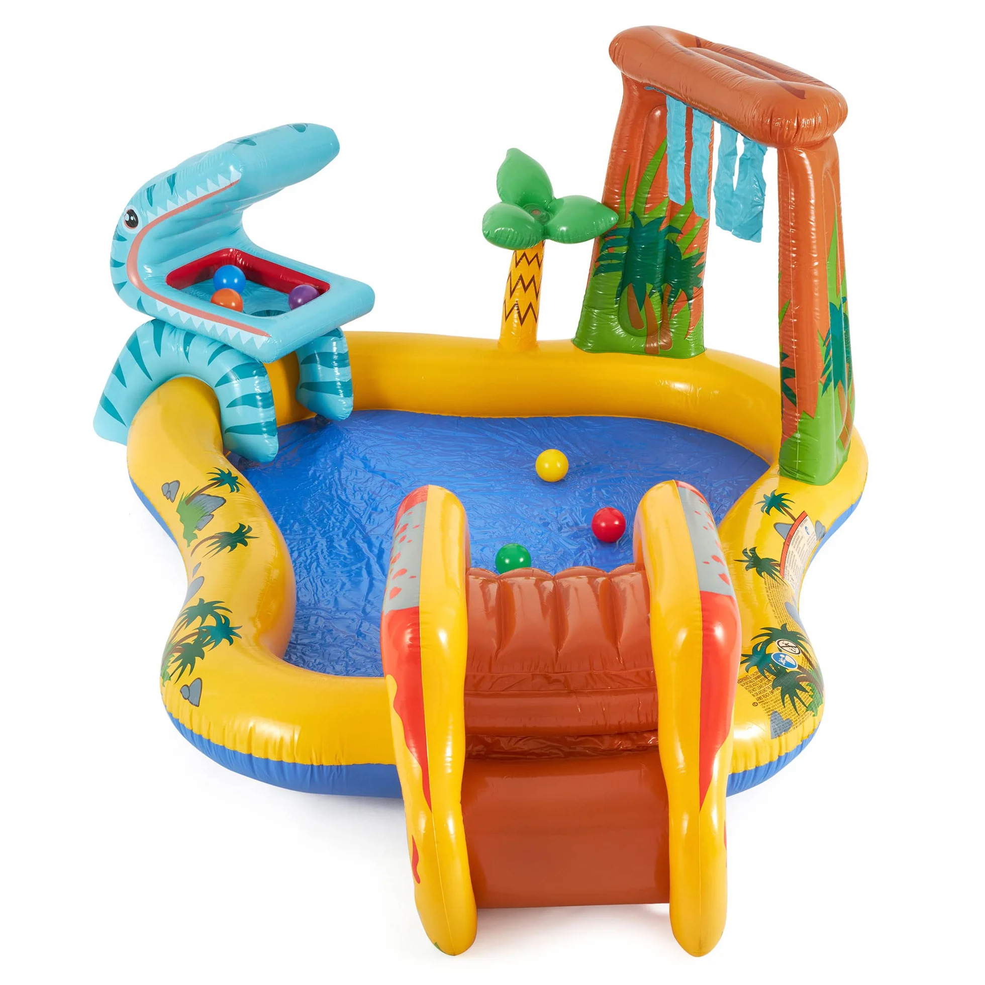 INTEX Centro Juegos Hinchable Dinosaurio 249x191x109 cm 272l