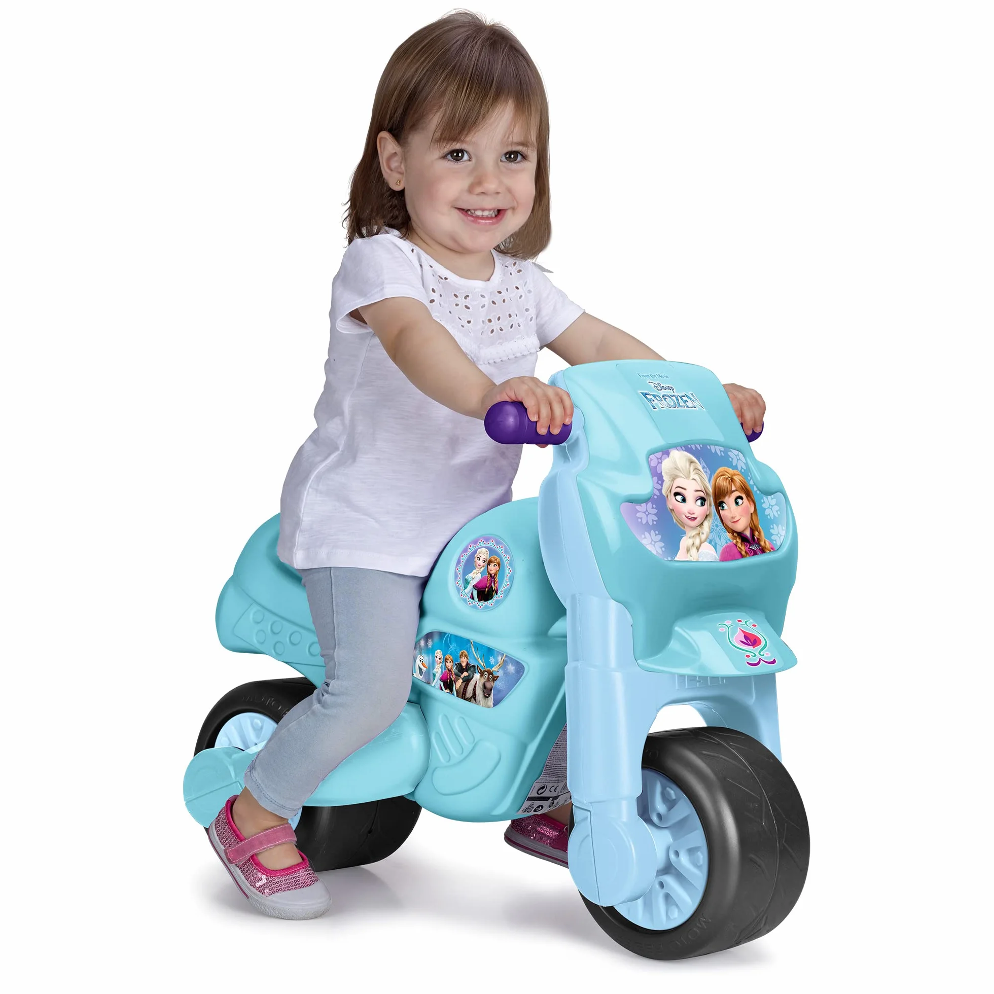 FEBER - Motofeber Correpasillos, Frozen (Famosa 811816)