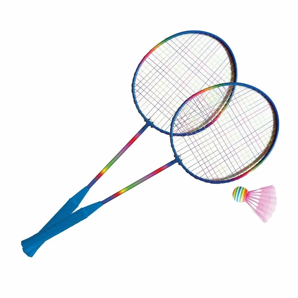 Raquetas de bádminton Juventus Sport One Rainbow Azul-Blanco 59 x 20,5 x 3 cm
