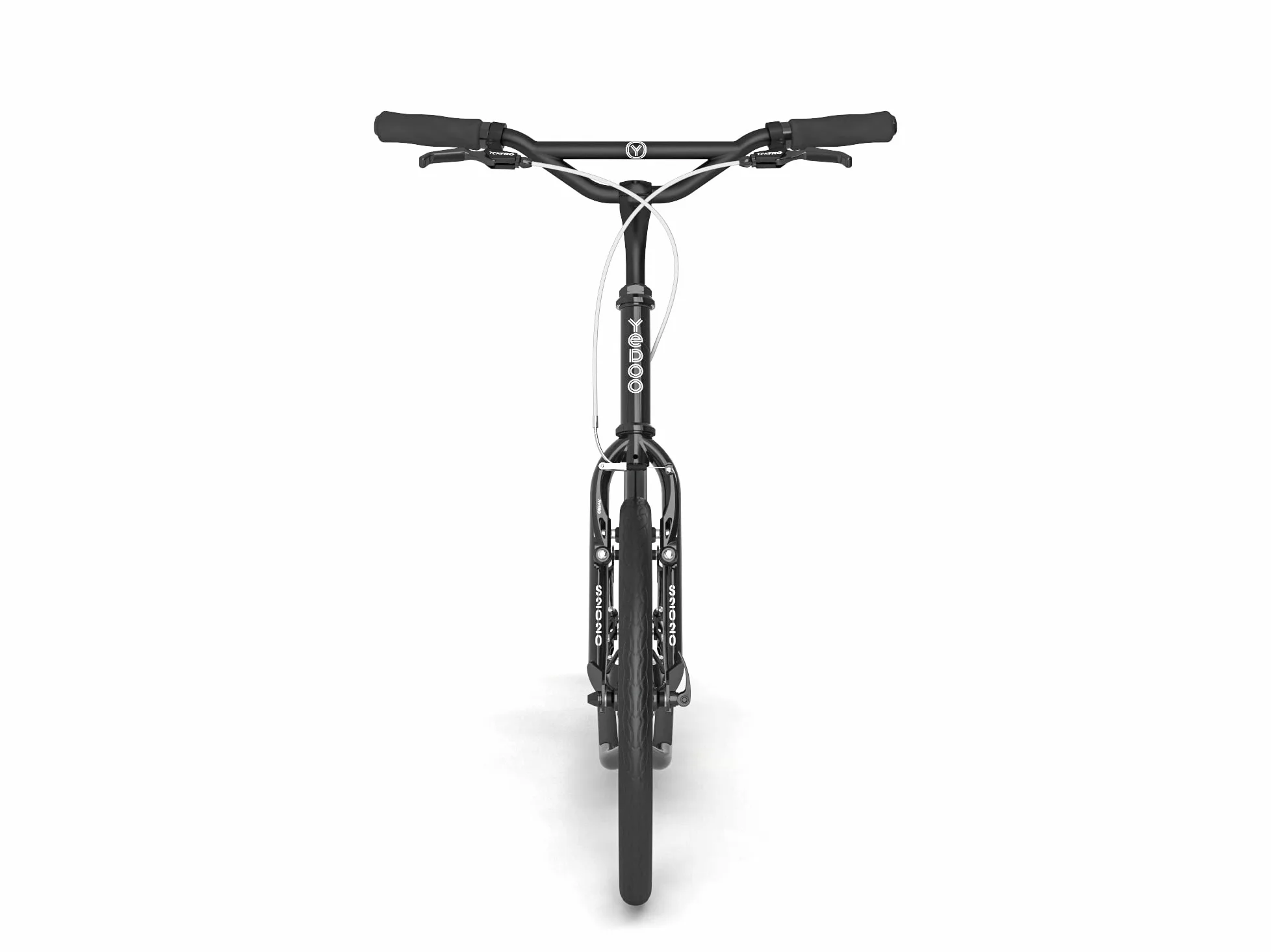 Yedoo S2020 - Patinete de hasta 150 kg, con neumáticos de aire 20/20, patinete para adultos, patinete para perros