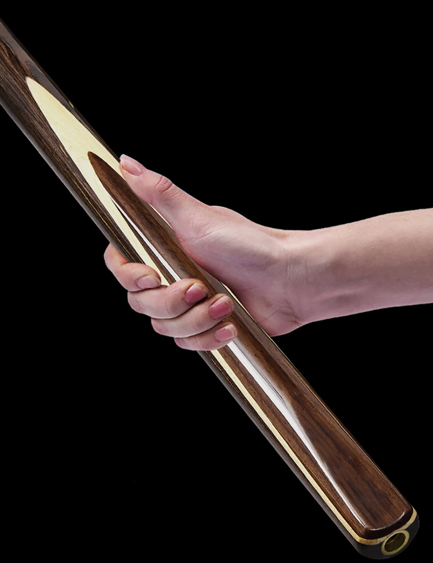 Billar Pool Cue de 57 in 18 Oz 3/4 Madera de Fresno 9mm Hecho a Mano con Varilla de Extensión