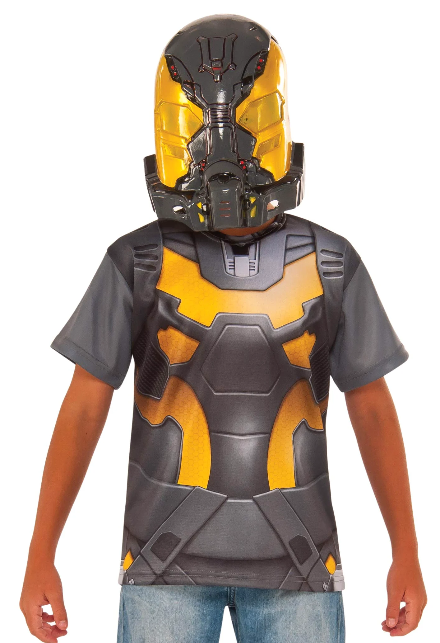 Kit disfraz de Yellow Jacket para niño