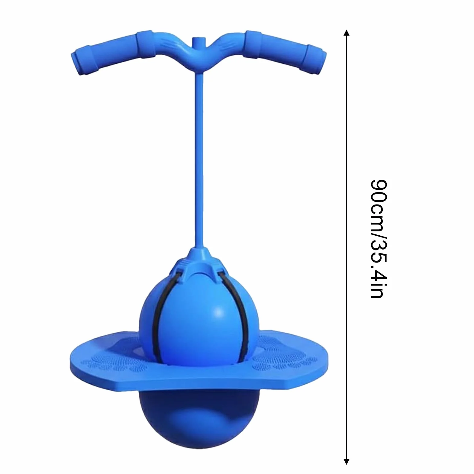 Pelota de salto con mango – Juguete con bomba de aire, para niñas, adultos para entrenamiento de saltar y equilibrio, para interior y exterior