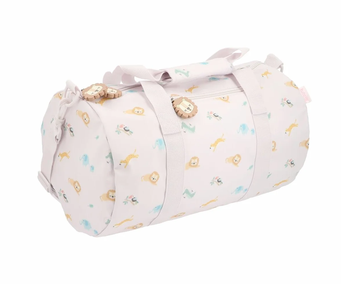 Tutete Bolsa de Deporte Infantil con Bandolera Ajustable y Cremallera, Ligera y Lavable