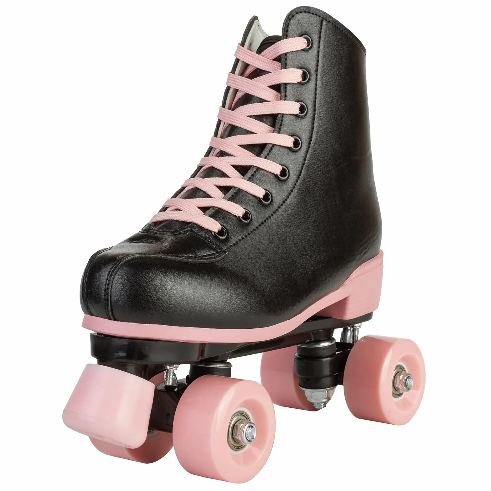 XUDREZ Roller Skates Women Girls Light Up Double Row Pink for Youth Adult Beginner