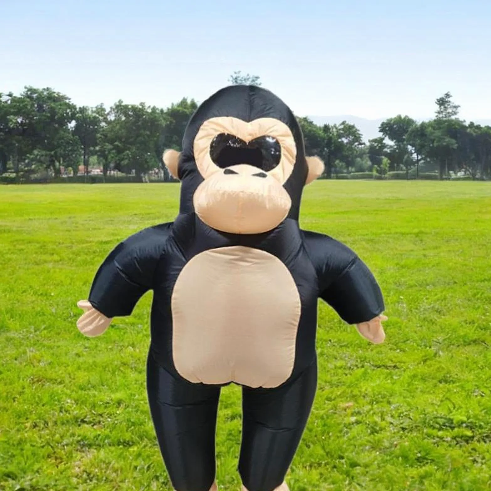 Disfraz Inflable Traje de Animal Entero para Cosplays Y Carnaval Diseño Adorable con Estructura Segura Y Resistente Material Ligero de Fácil T, Altura 160 a 190 Cm