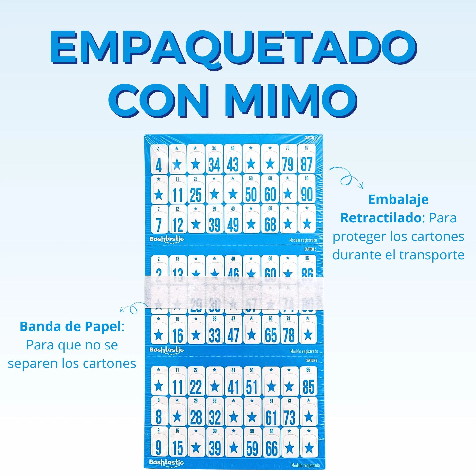 Bingo Cartones 504 Troquelados para Juego de Mesa Adulto 90 Bolas Reutilizables