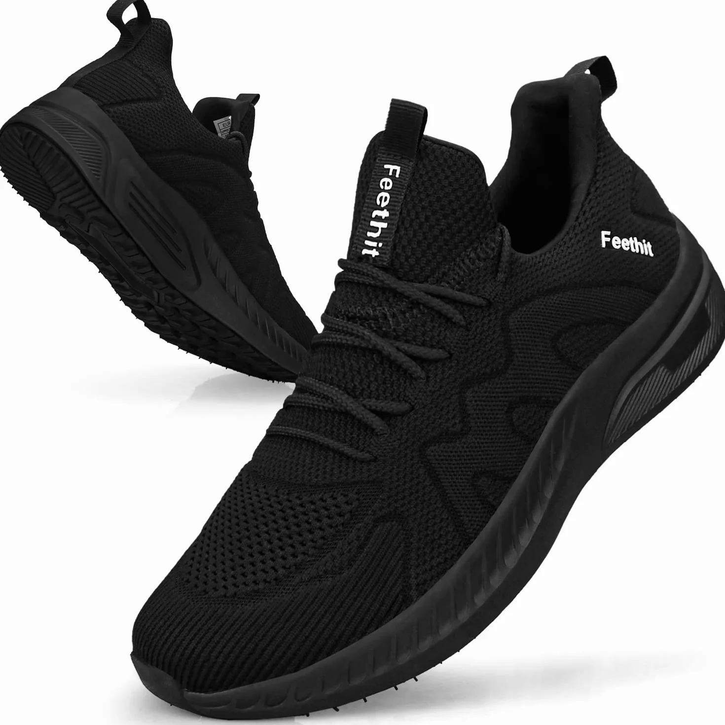 Feethit Zapatillas de Running Hombre Ligeras Transpirables Deportivas