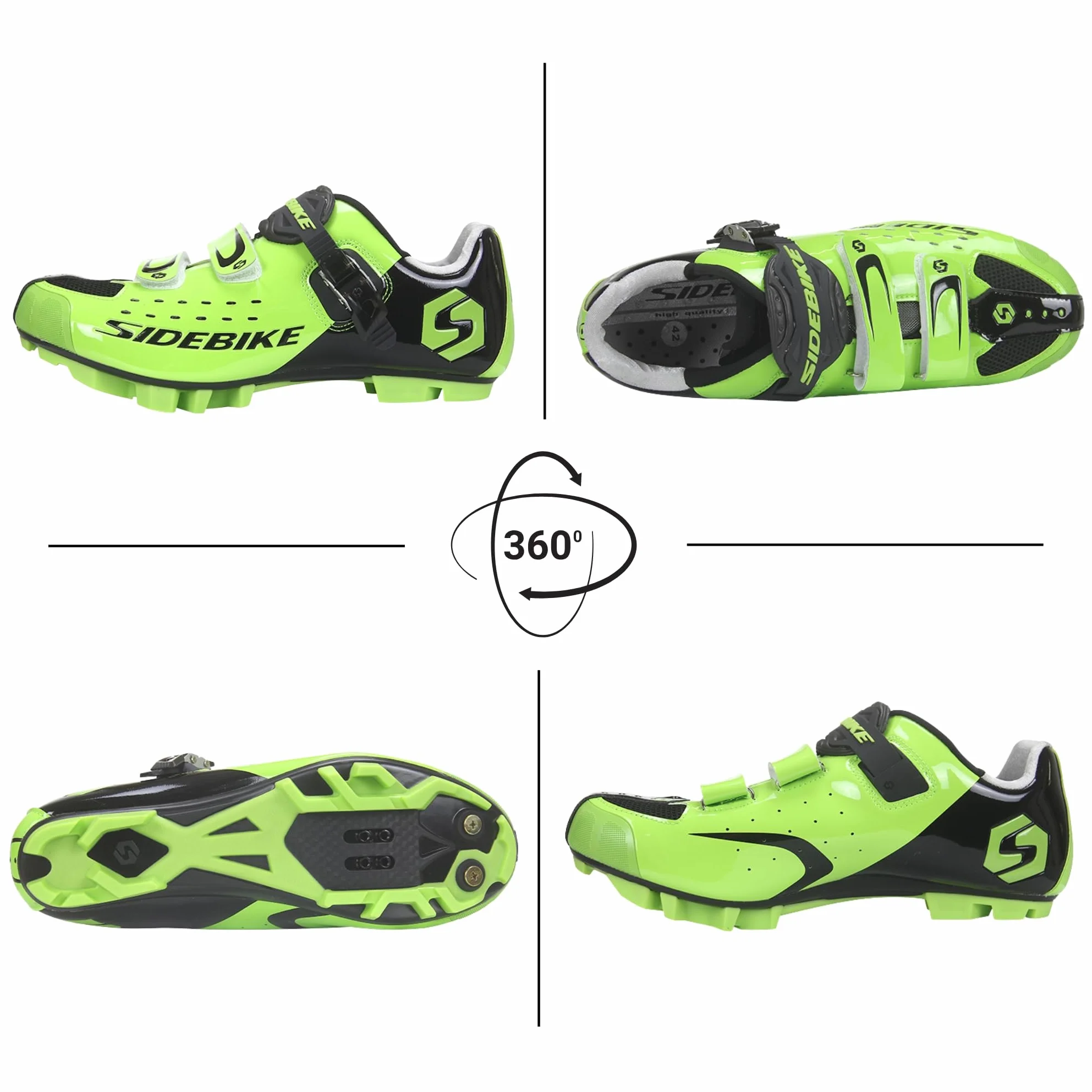 Zapatillas MTB Ciclismo Mountain Bike Profesionales Transpirables Hombre Mujer compatibles Pedales Shimano SPD