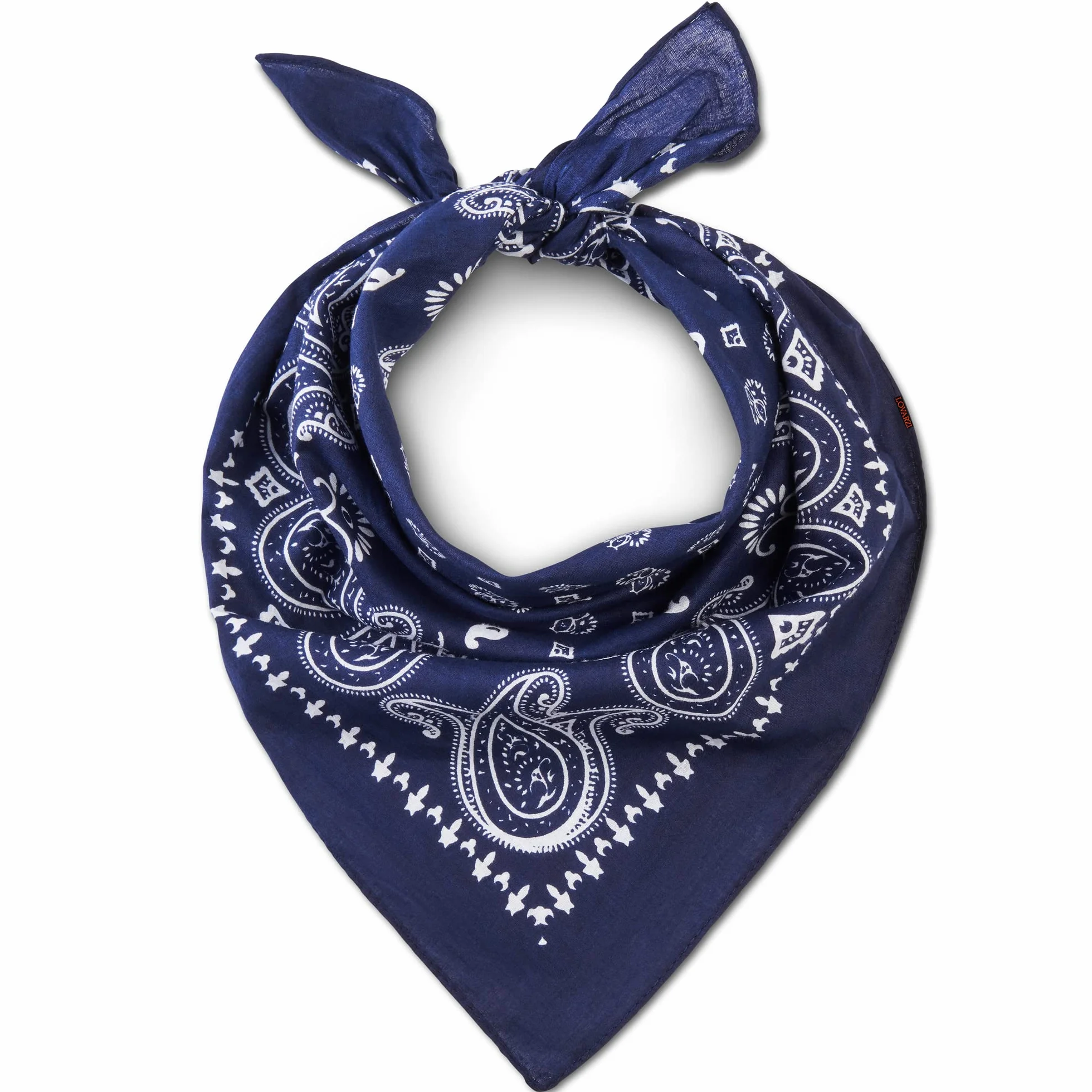 LOVARZI Bandana de algodón premium para hombre y mujer - Pañuelo cabeza y cuello