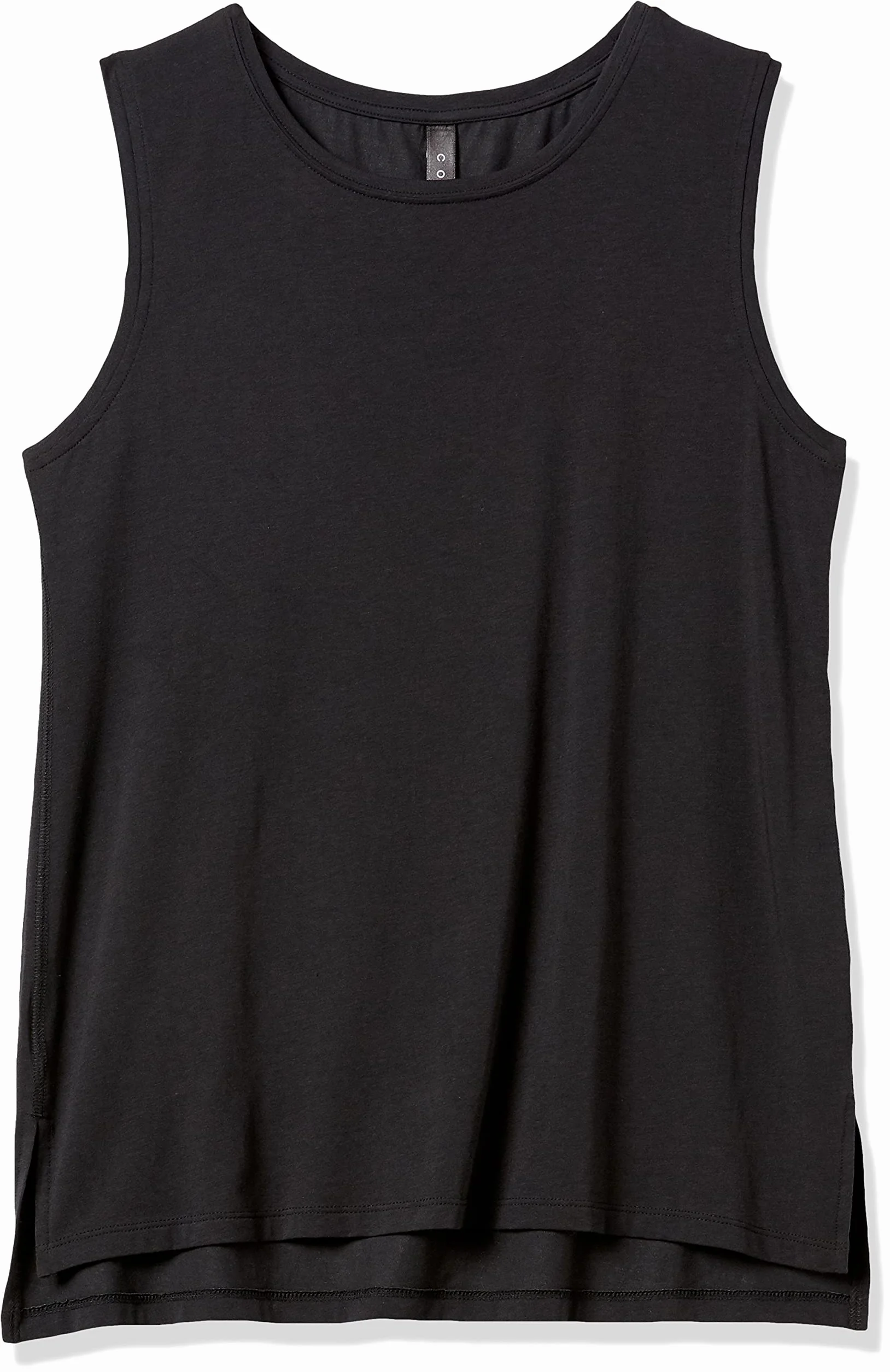 Amazon Essentials Mujer Camiseta de Yoga sin Mangas Corte Holgado Algodón Suave Tallas Grandes