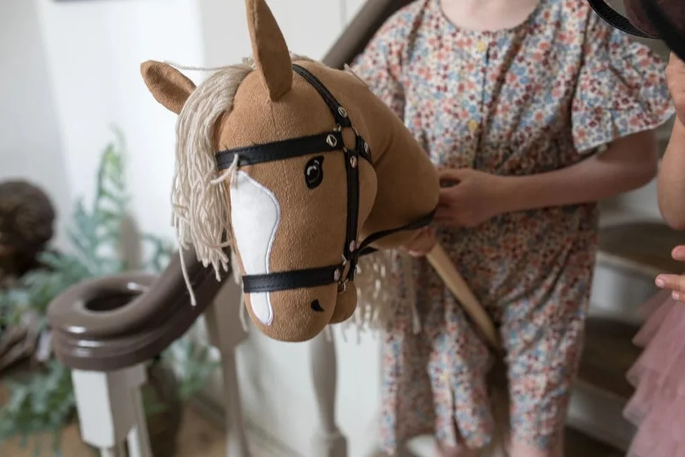 84364 - Cabeza de caballo para caballo, color beige