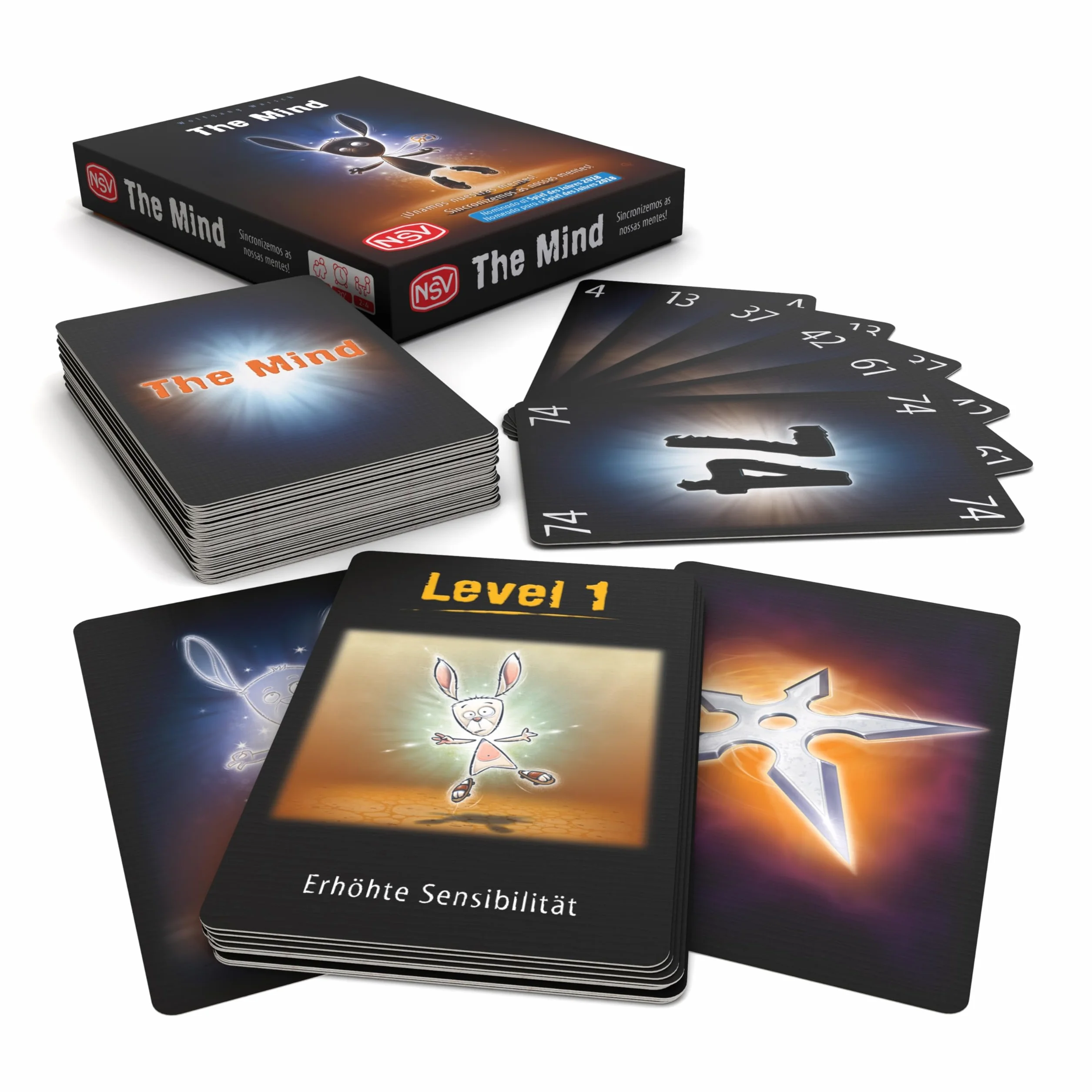 NSV The Mind Juego de Cartas Cooperativo Edición Español