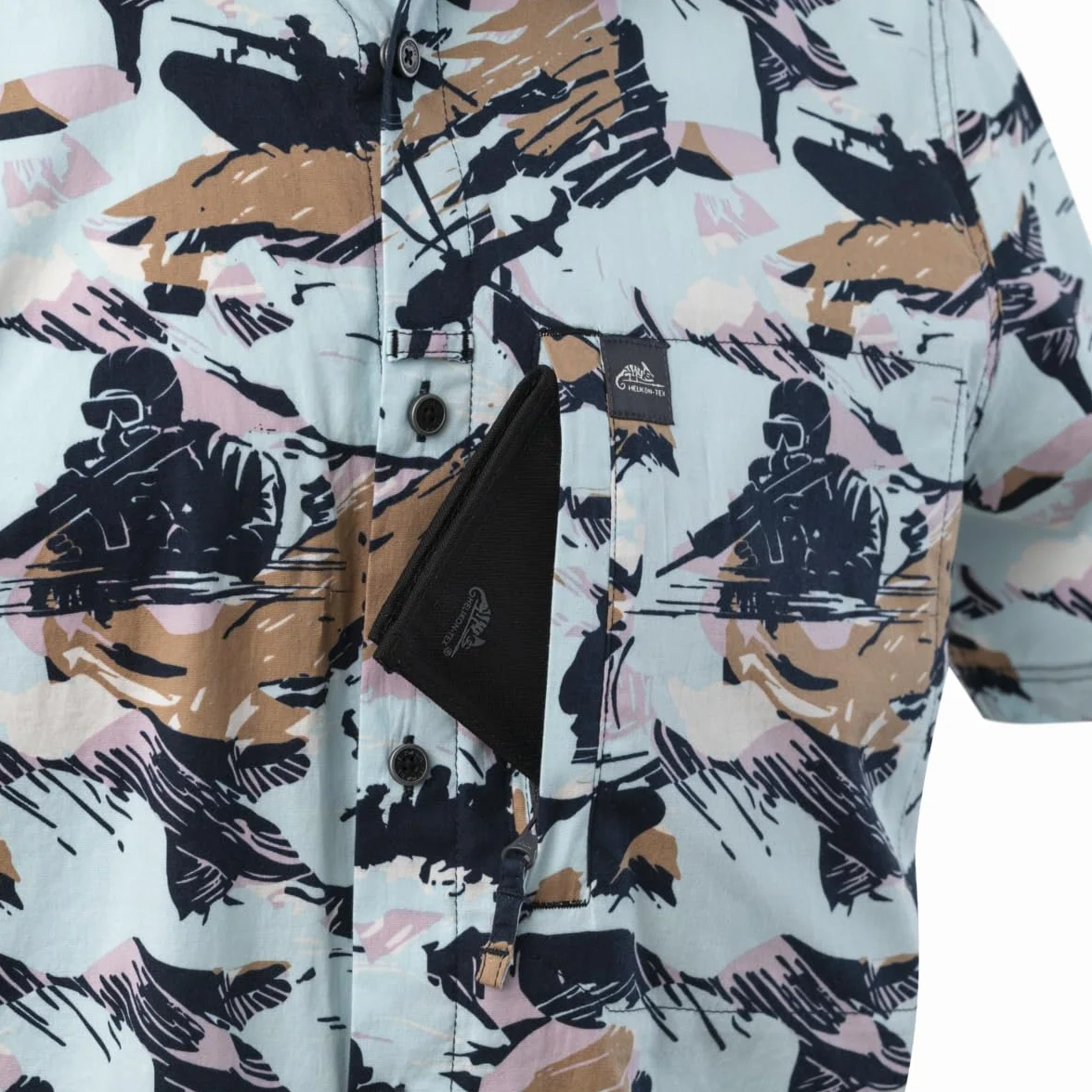 Helikon-Tex Camisa hawaiana Dark Ops