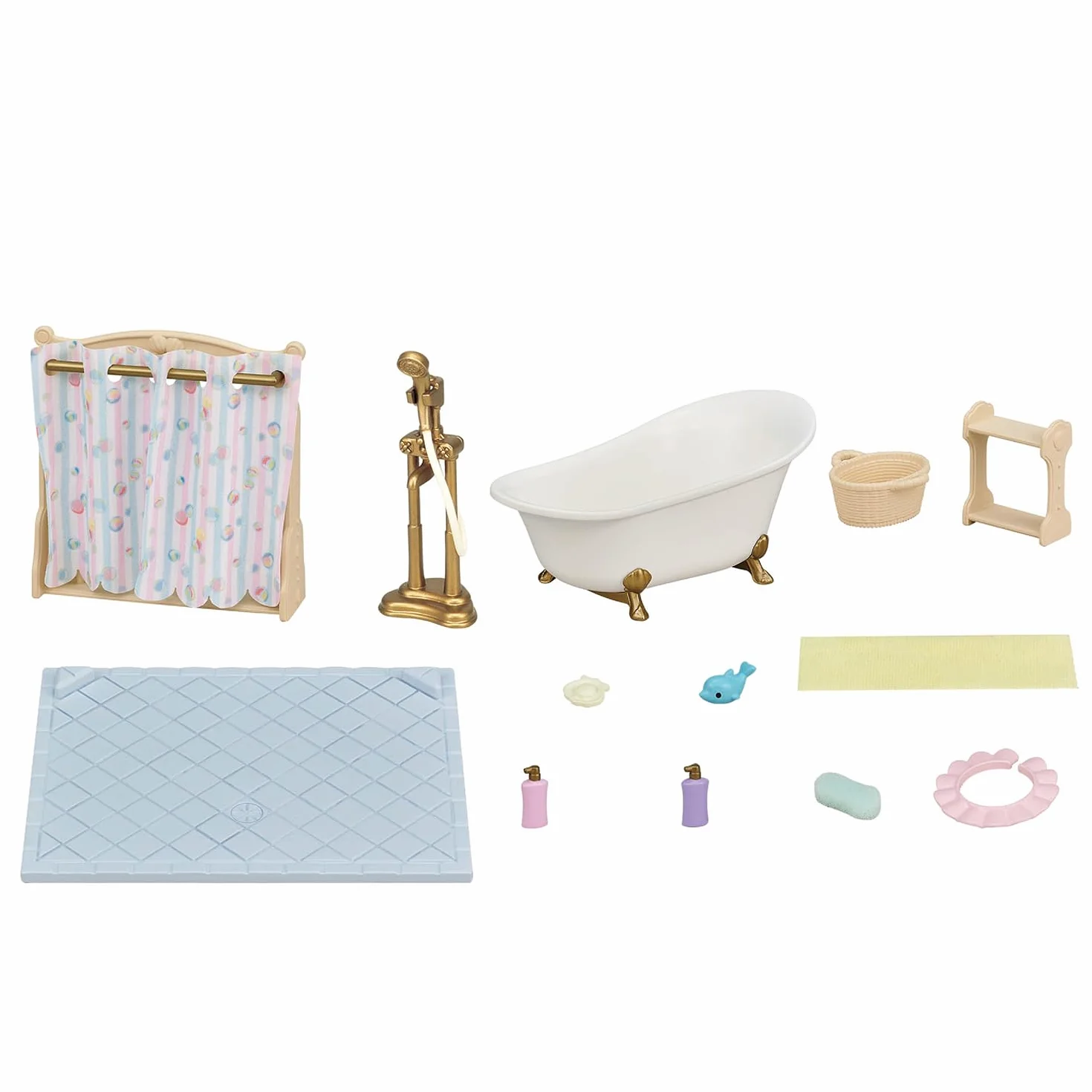 Sylvanian Families - 5739 Set de Baño y Ducha - Casa de muñecas