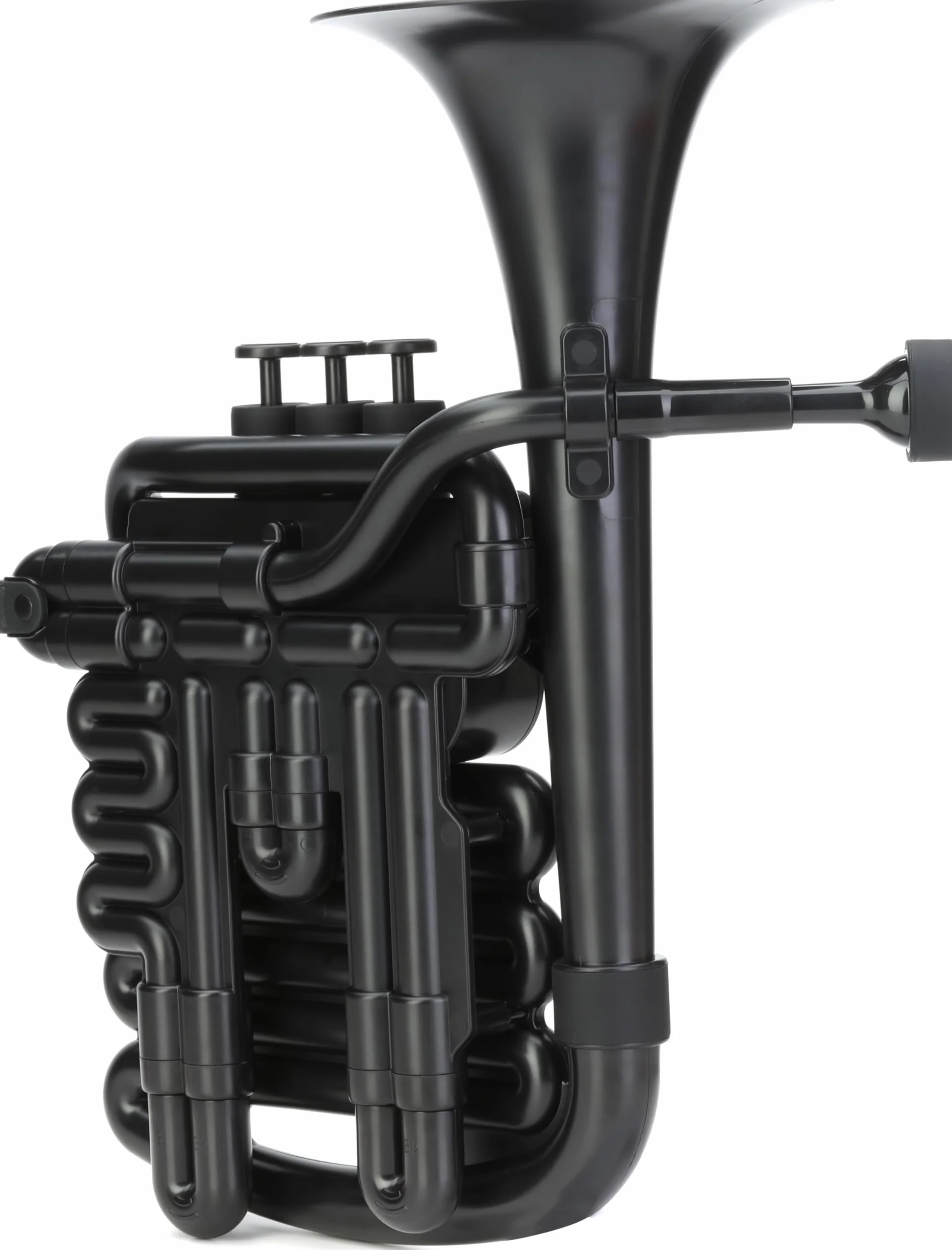 Nuvo jHorn en negro con ribete negro, talla única N610JHBBK