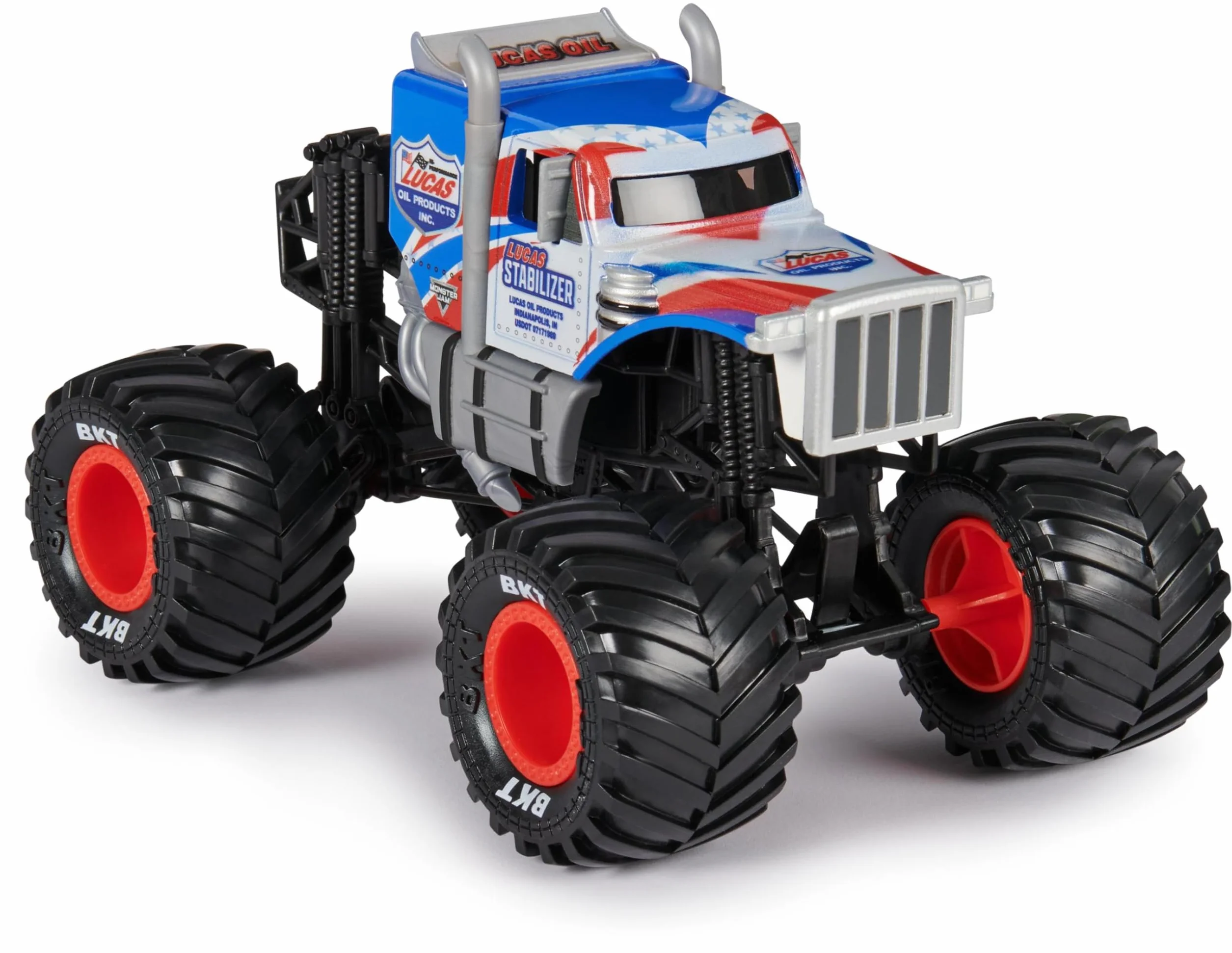 Monster Jam Coche Monster Truck Oficial Escala 1:24 Modelo Aleatorio Juguetes Niños 3 años+