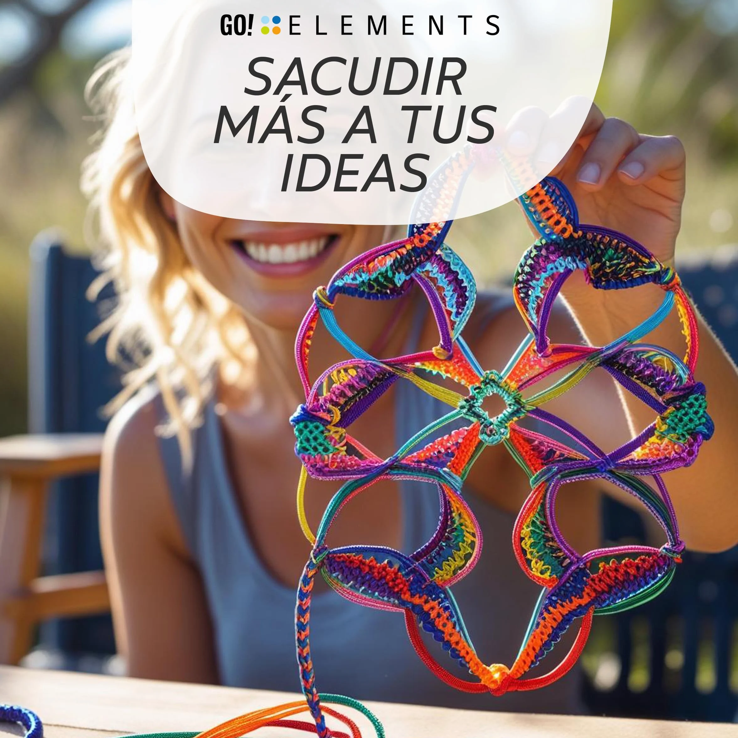 Cuerda de albañil GO!elements Nano Cord 0,75 mm 16 KG Nylon 100% Resistente a la rotura