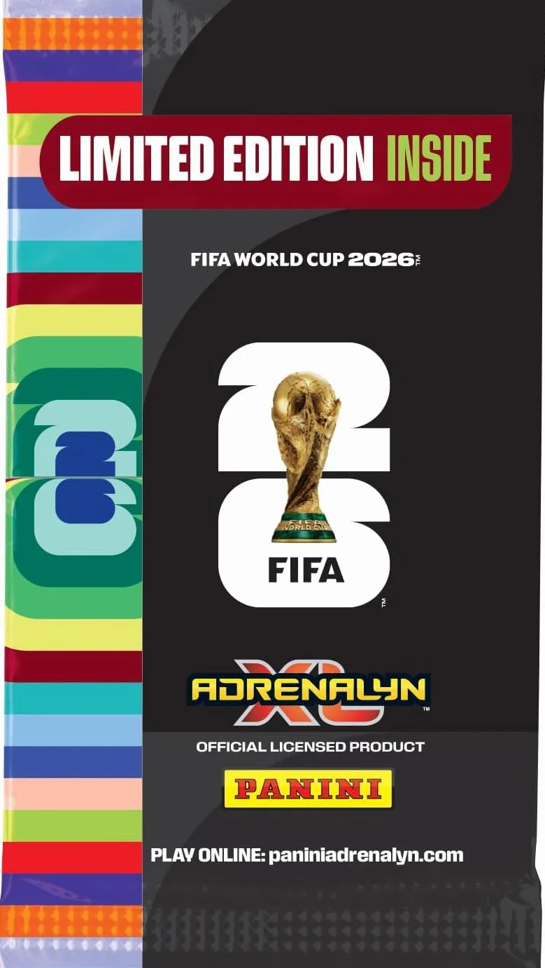 Panini FIFA World Cup 2026 Megapack Adrenalyn XL con Archivador Oficial, Tablero y Sobres