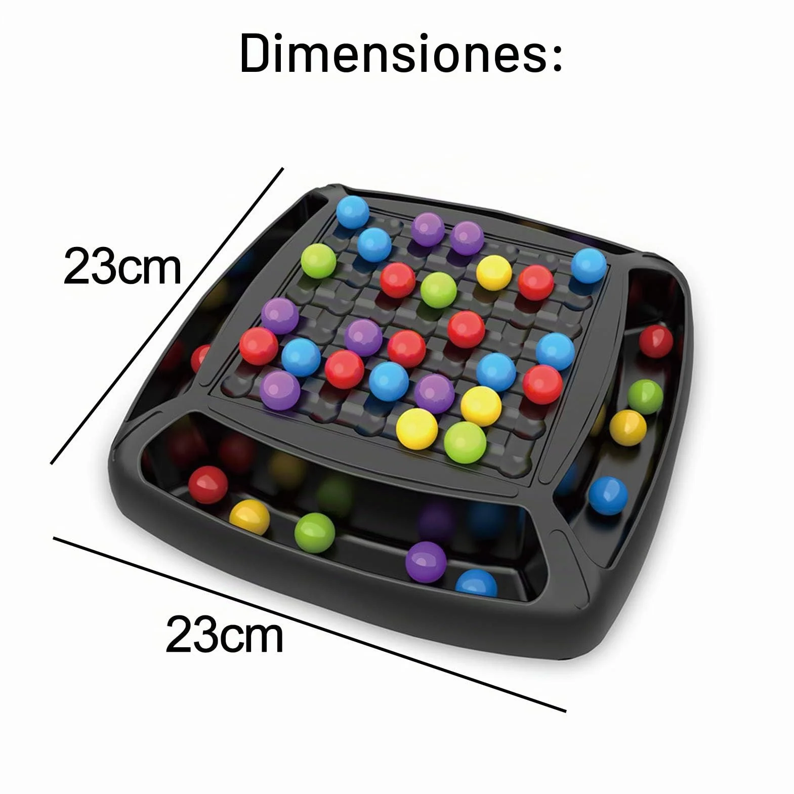 Clenp Juego De Mesa De Eliminación, Juego De Mesa De Eliminación De Bola De Arco Iris, Pensamiento Lógico, Juguete Educativo Interactivo A Juego para Niños, Padres