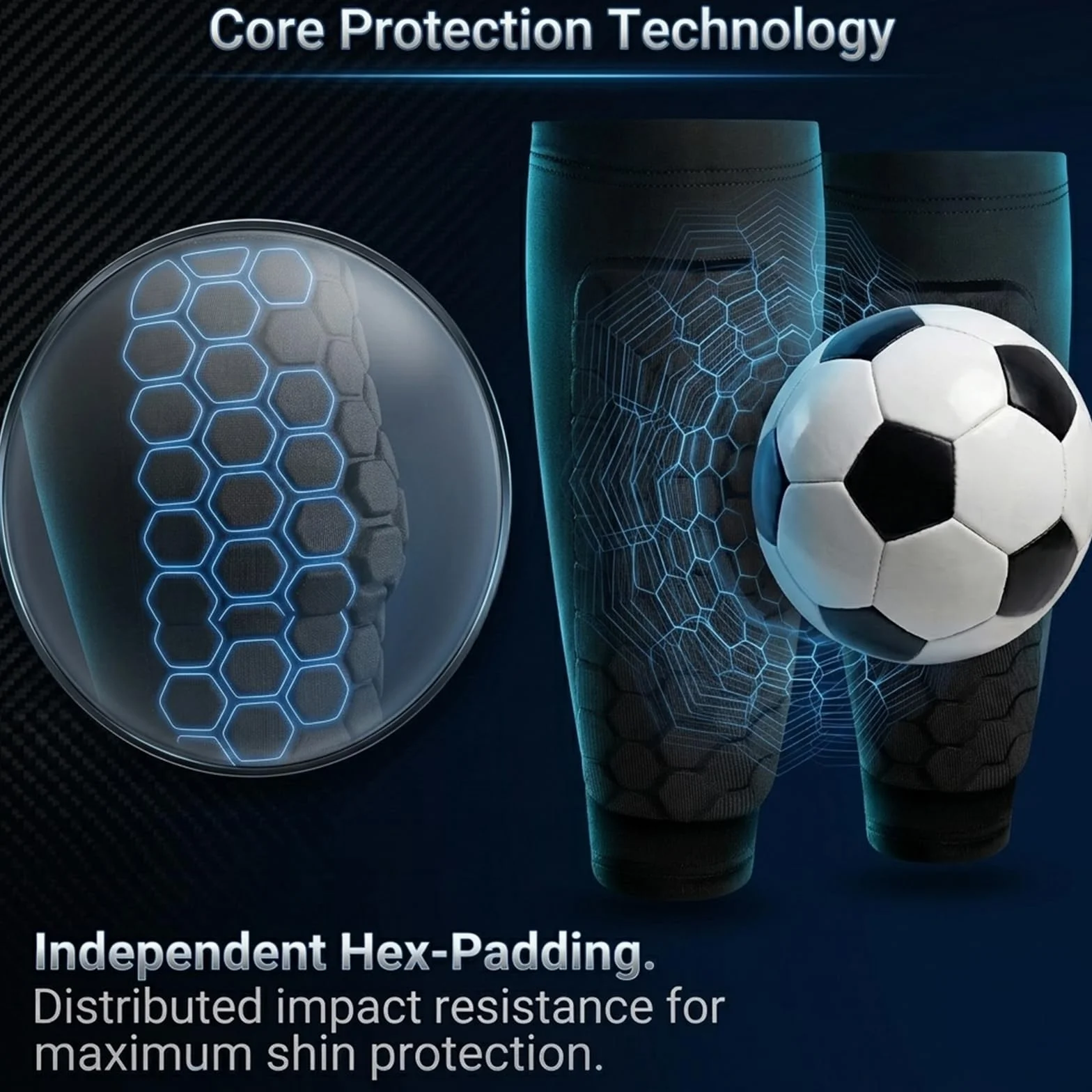 Espinilleras Futbol Niño con Calcetines, Protectores Pantorrilla Antideslizantes XS/S/M/L