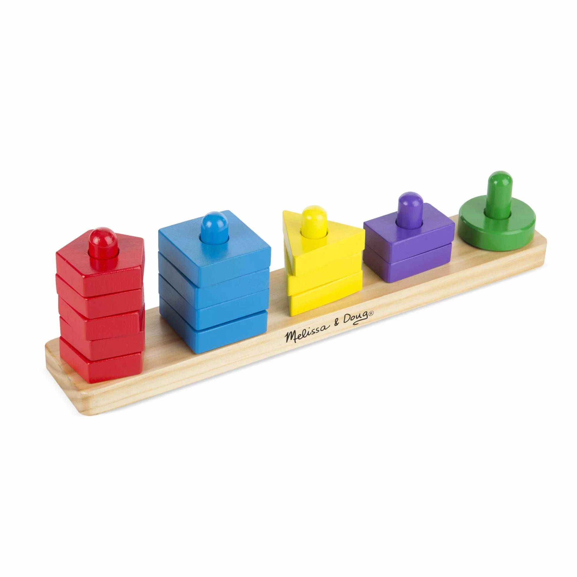 Melissa & Doug Tablero para Apilar Y Clasificar