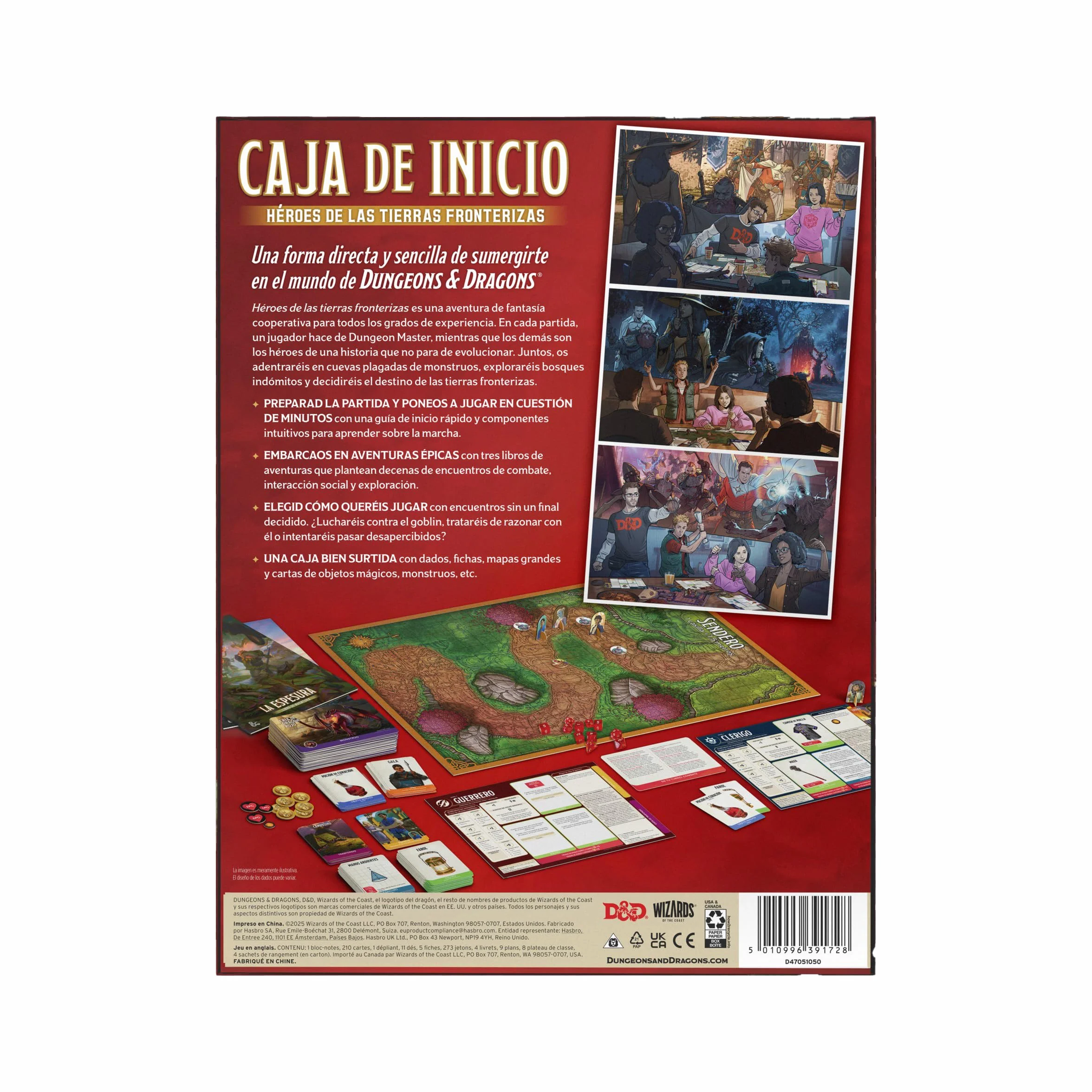 Dungeons & Dragons Caja de Inicio: Héroes de Las Tierras Fronterizas