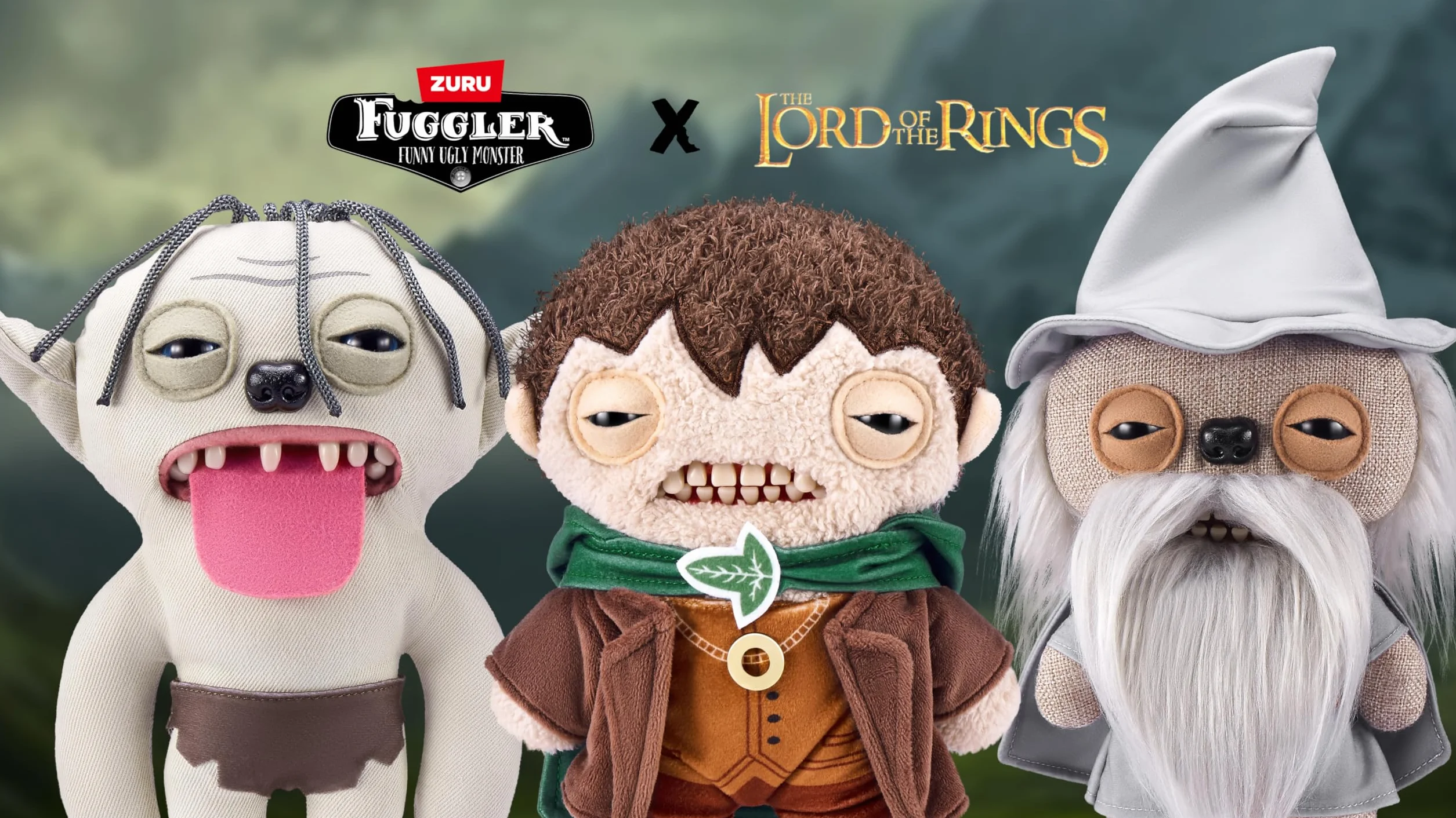 ZURU El Señor de los Anillos Monstruo Feo y Divertido Peluche Coleccionable Frodo
