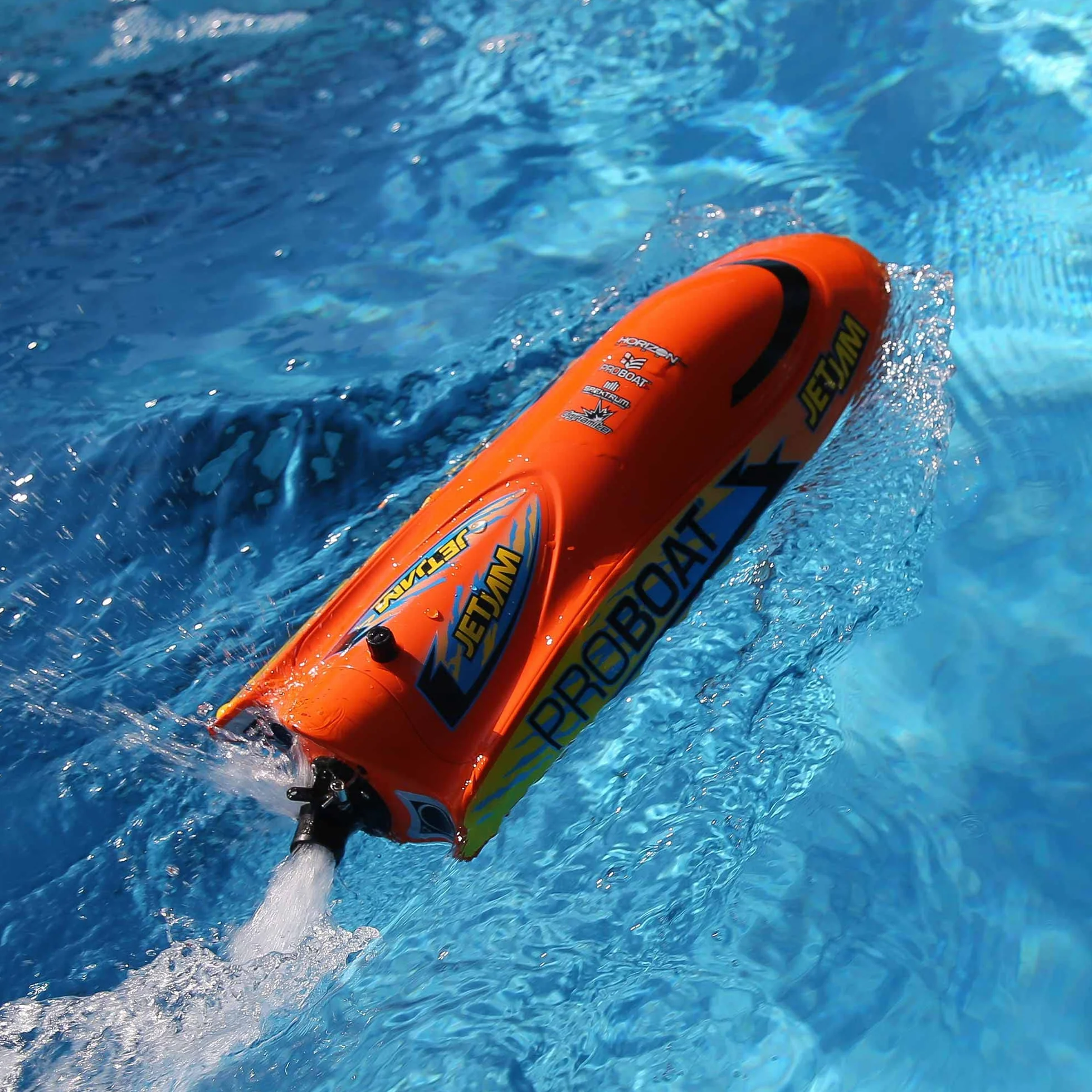 Horizon Hobby Proboat Jet Jam V2 - Piscina autoportante (12", cepillada), Color Naranja